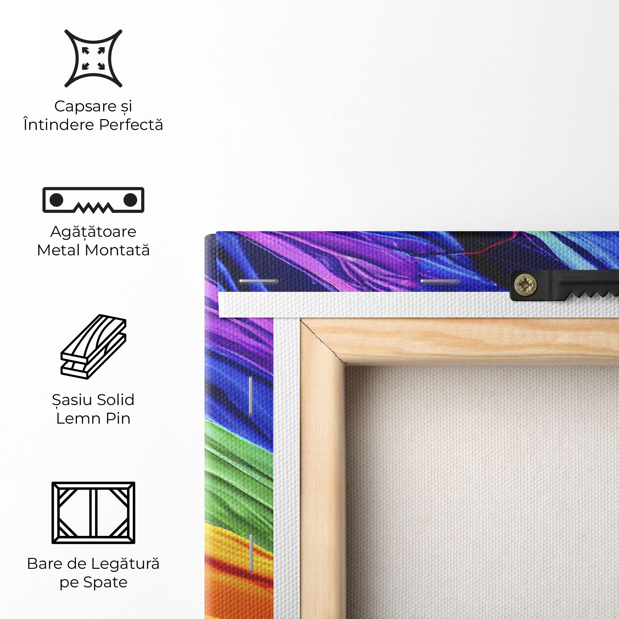 Tablou Canvas Powder Explosion mockup 5