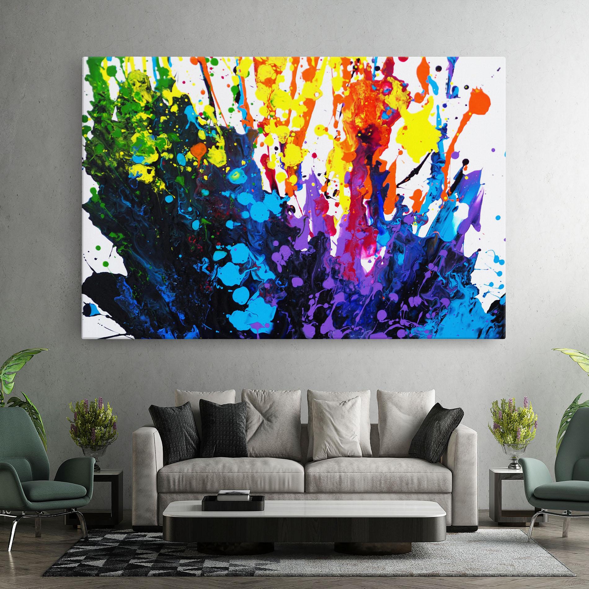 Tablou Canvas Color Splash 2d mockup 7