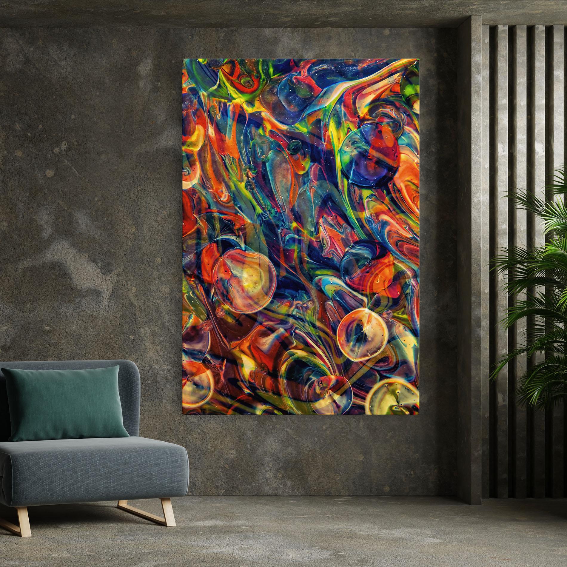 Tablou Canvas Abstract Glass mockup 7