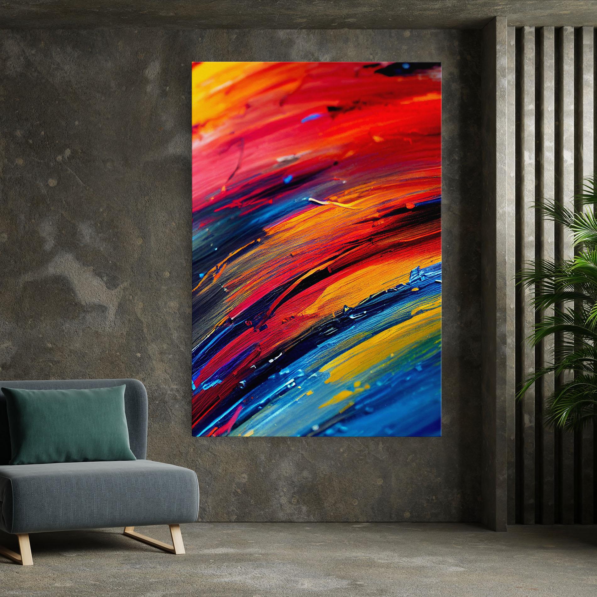 Tablou Canvas Horizontal Color Shot mockup 7