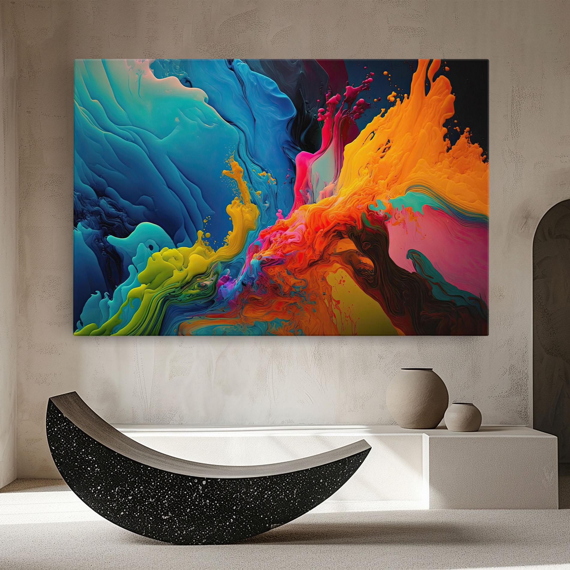 Tablou Canvas Color Floating mockup 8