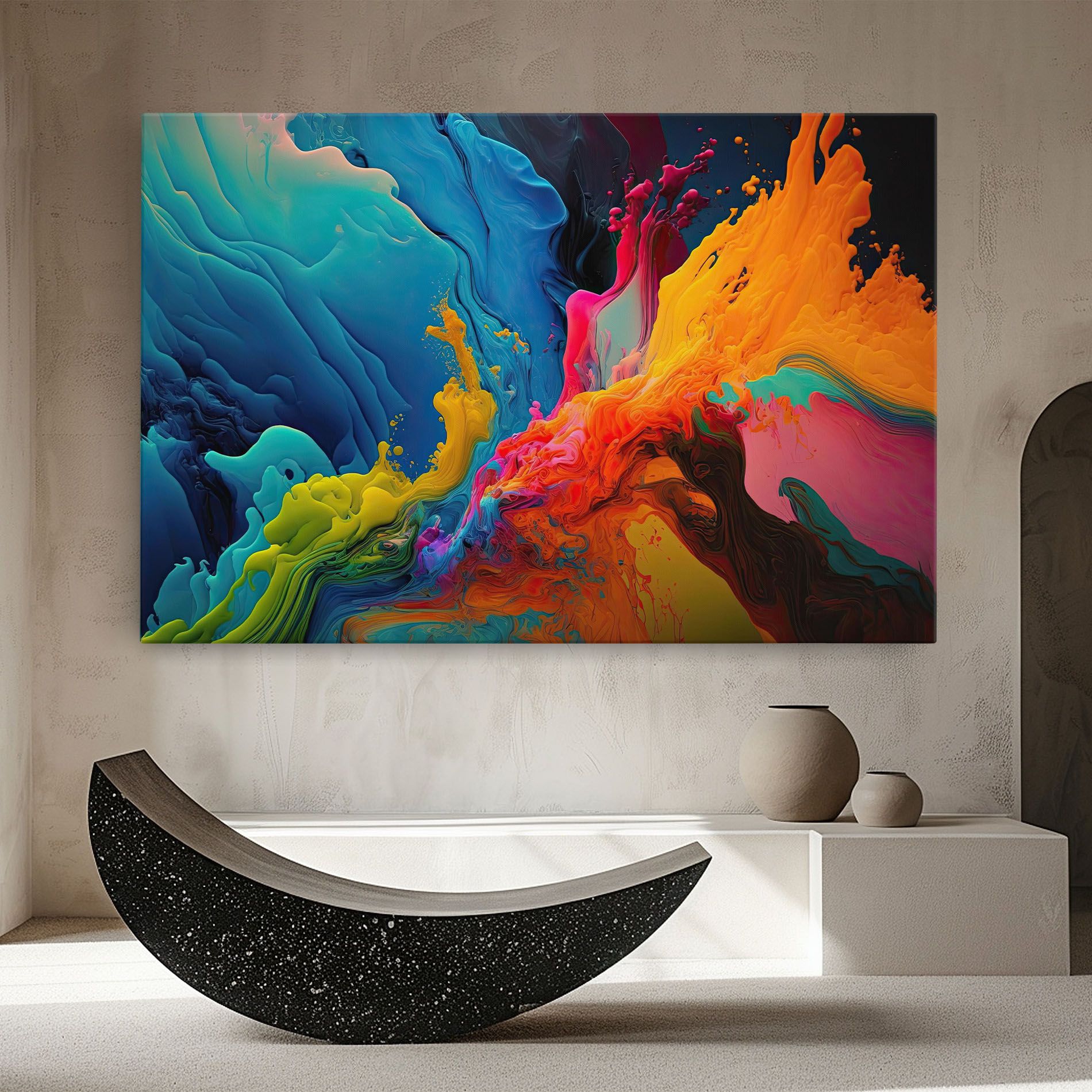 Color Floating mockup 8