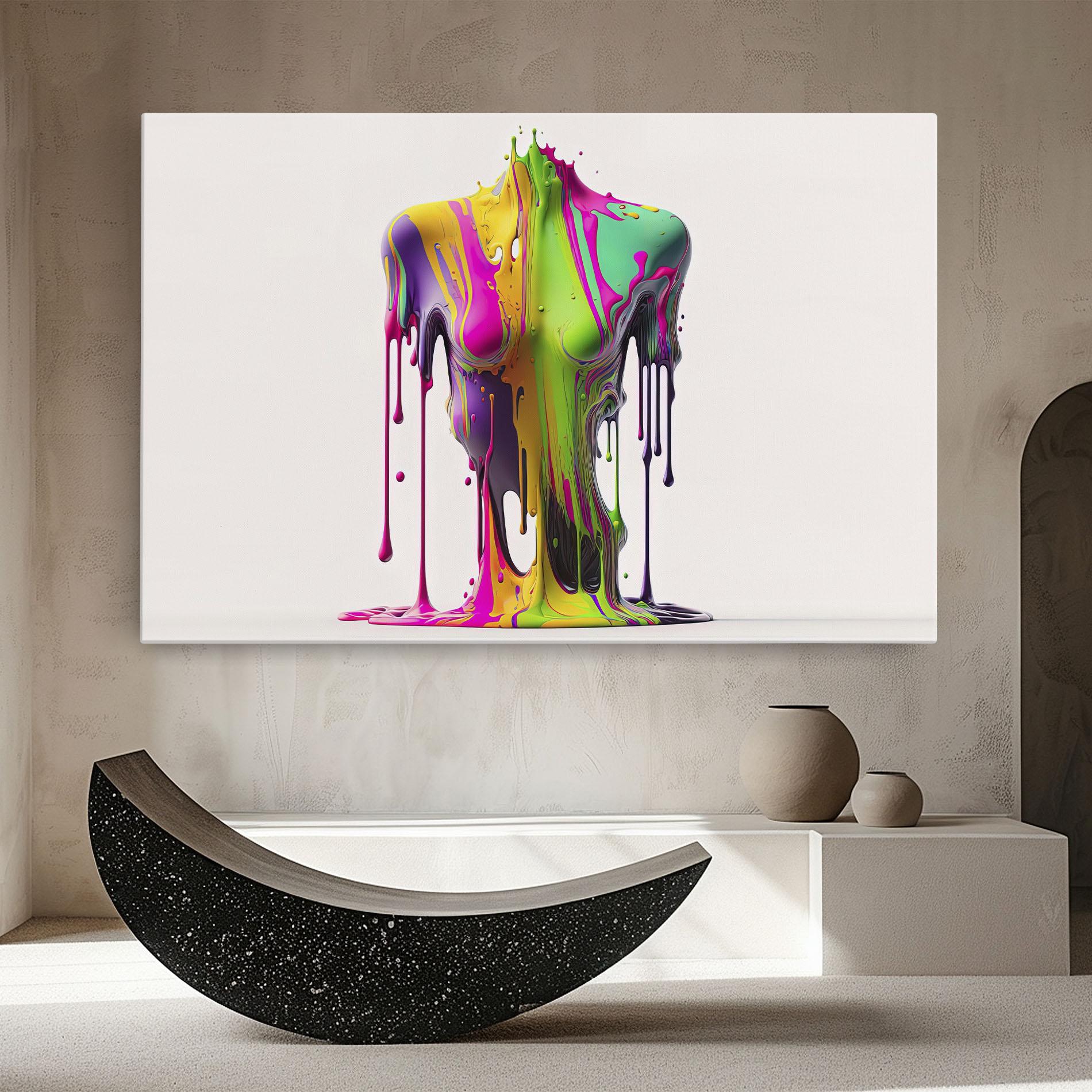 Tablou Canvas Colorful Body mockup 8