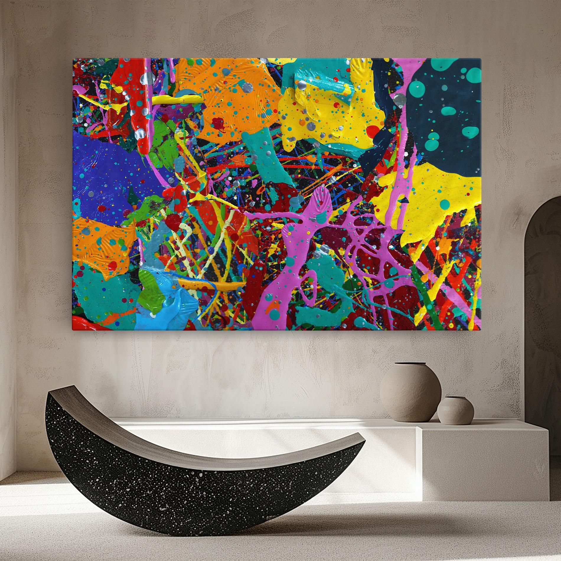 Tablou Canvas Dark Panorama mockup 8