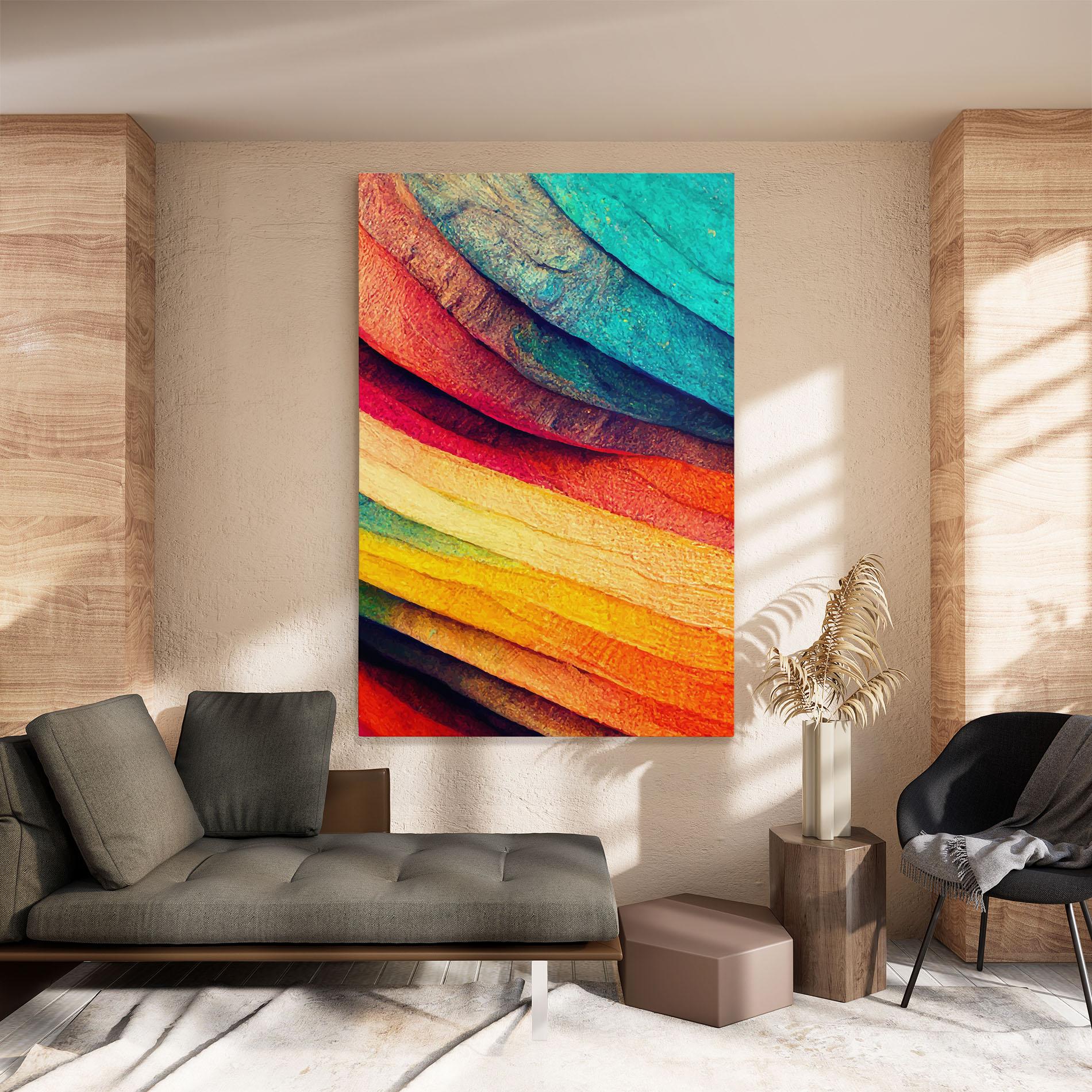 Tablou Canvas Autumn Abstract Color mockup 8