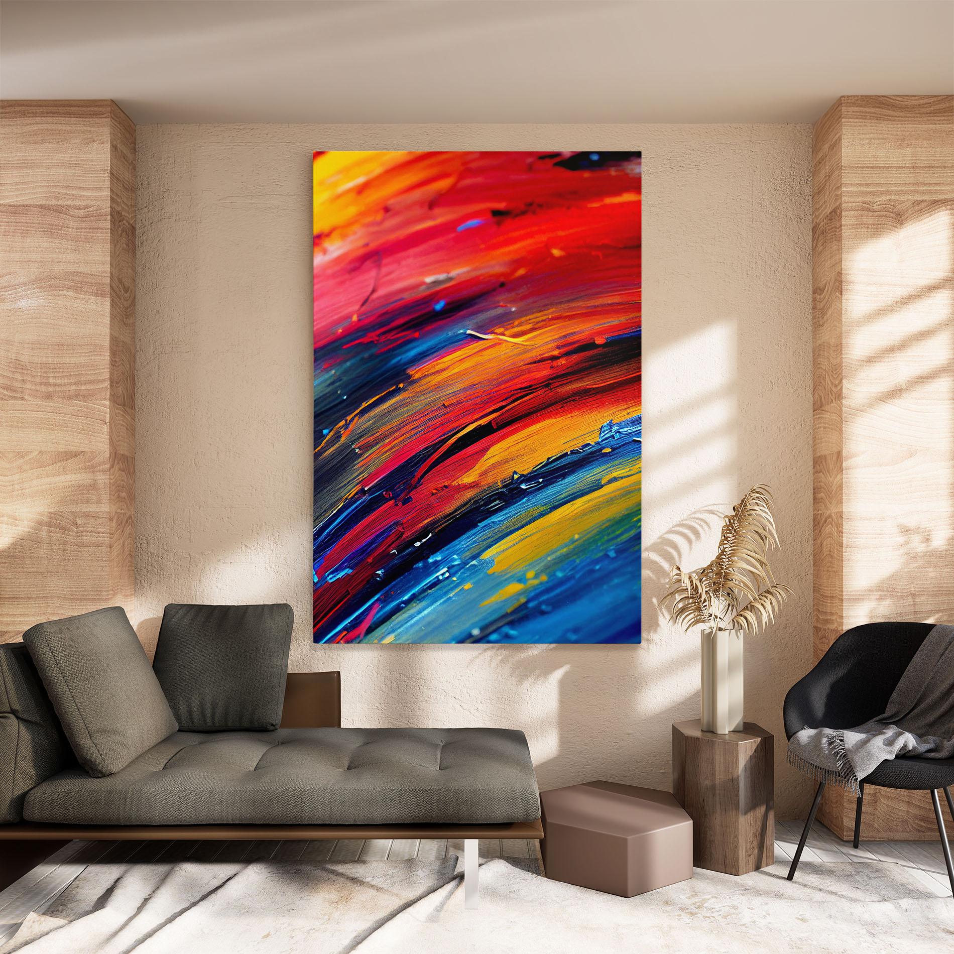 Tablou Canvas Horizontal Color Shot mockup 8