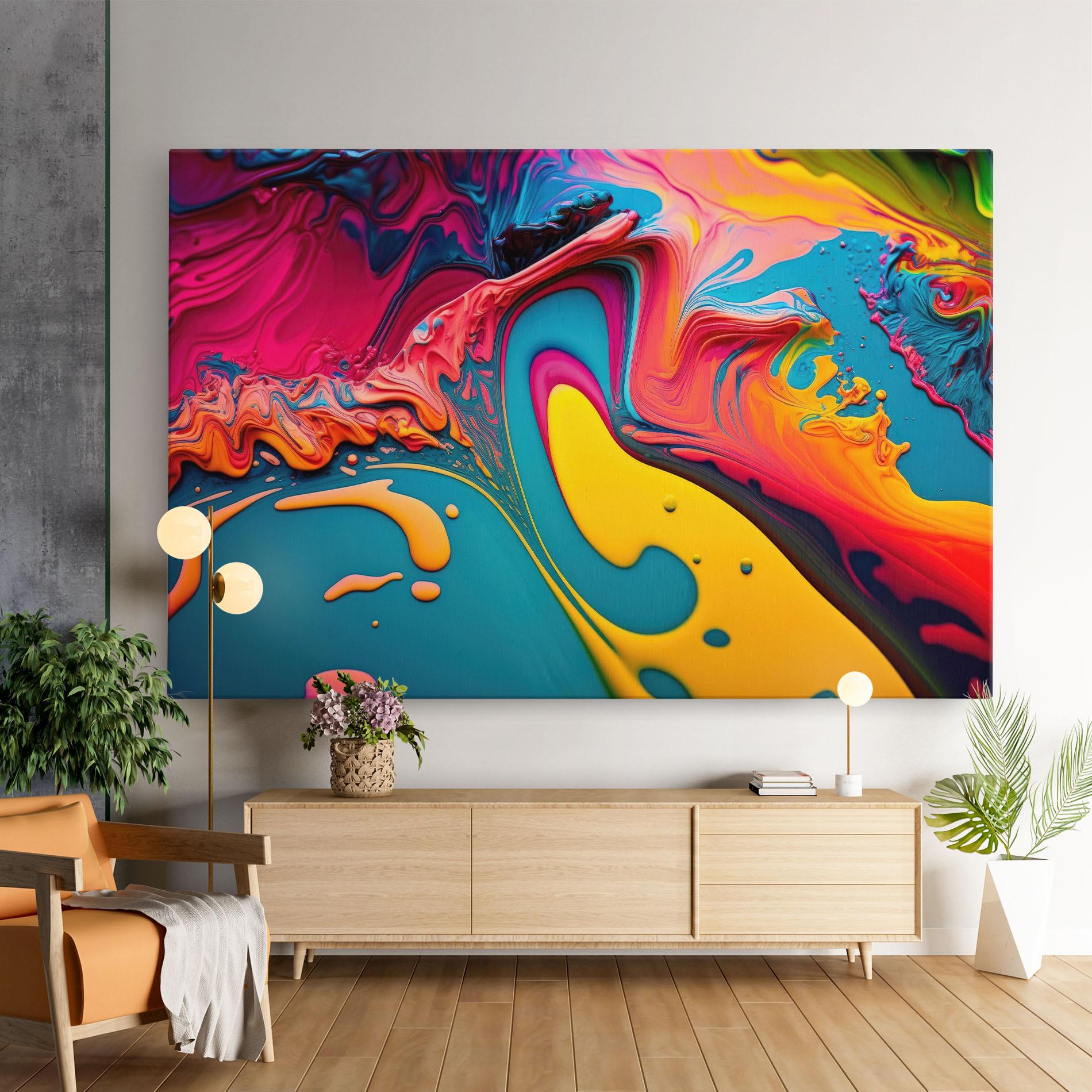 Tablou Canvas Acrylic Close Up mockup 9