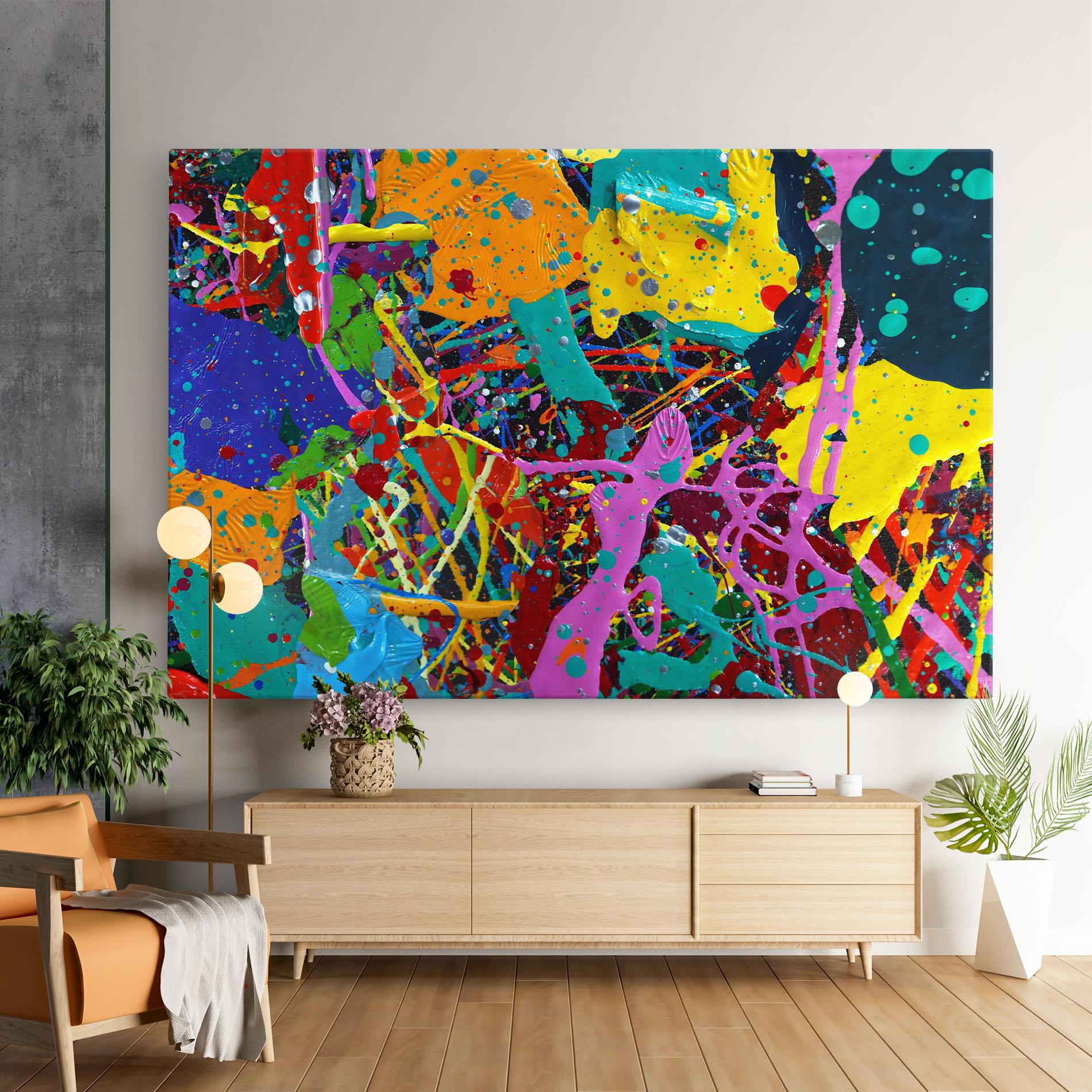 Tablou Canvas Dark Panorama mockup 9