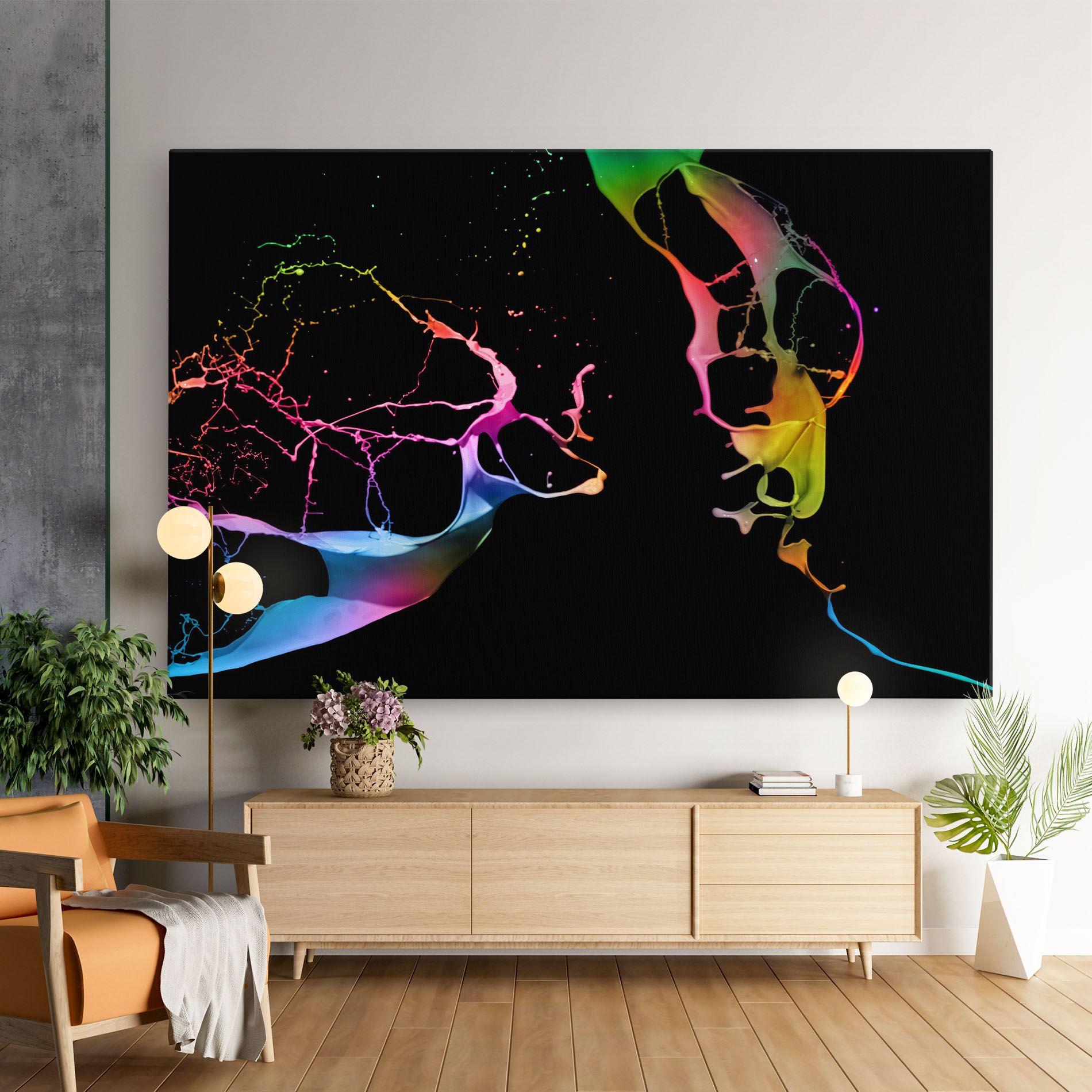 Paint Splashes mockup 9