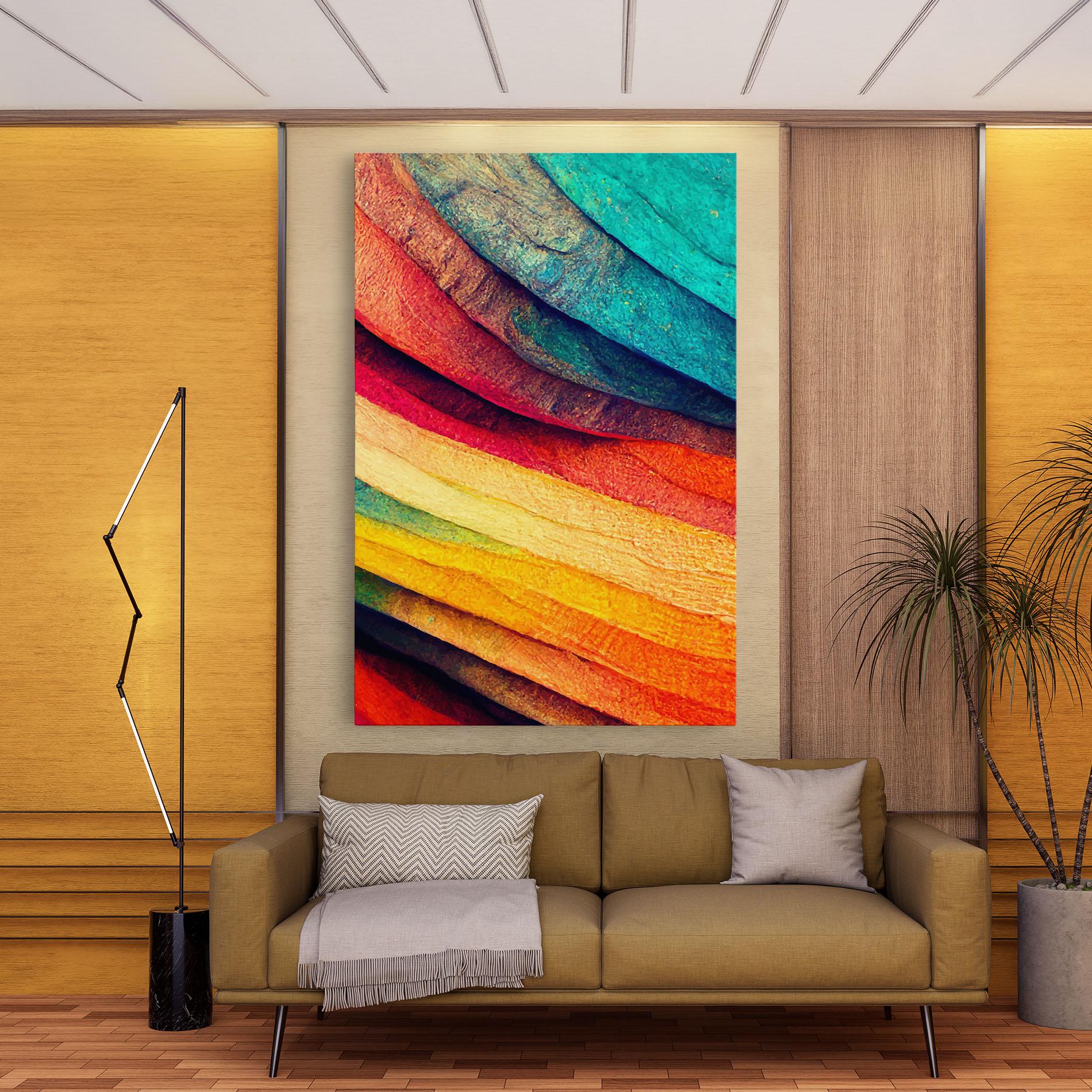 Tablou Canvas Autumn Abstract Color mockup 9