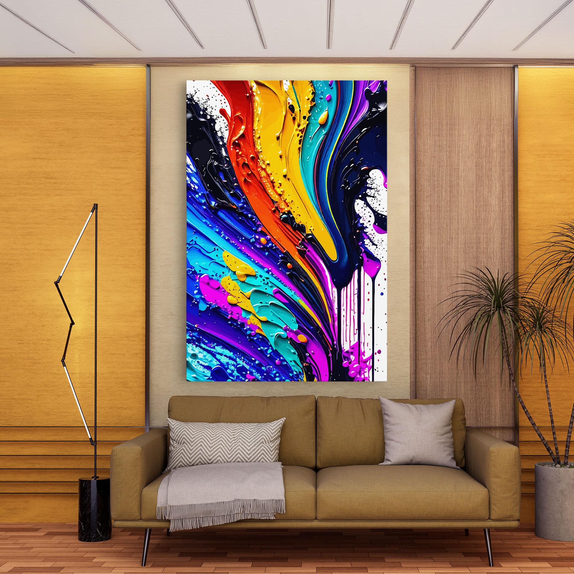 Tablou Canvas Pretty Splash mockup 9