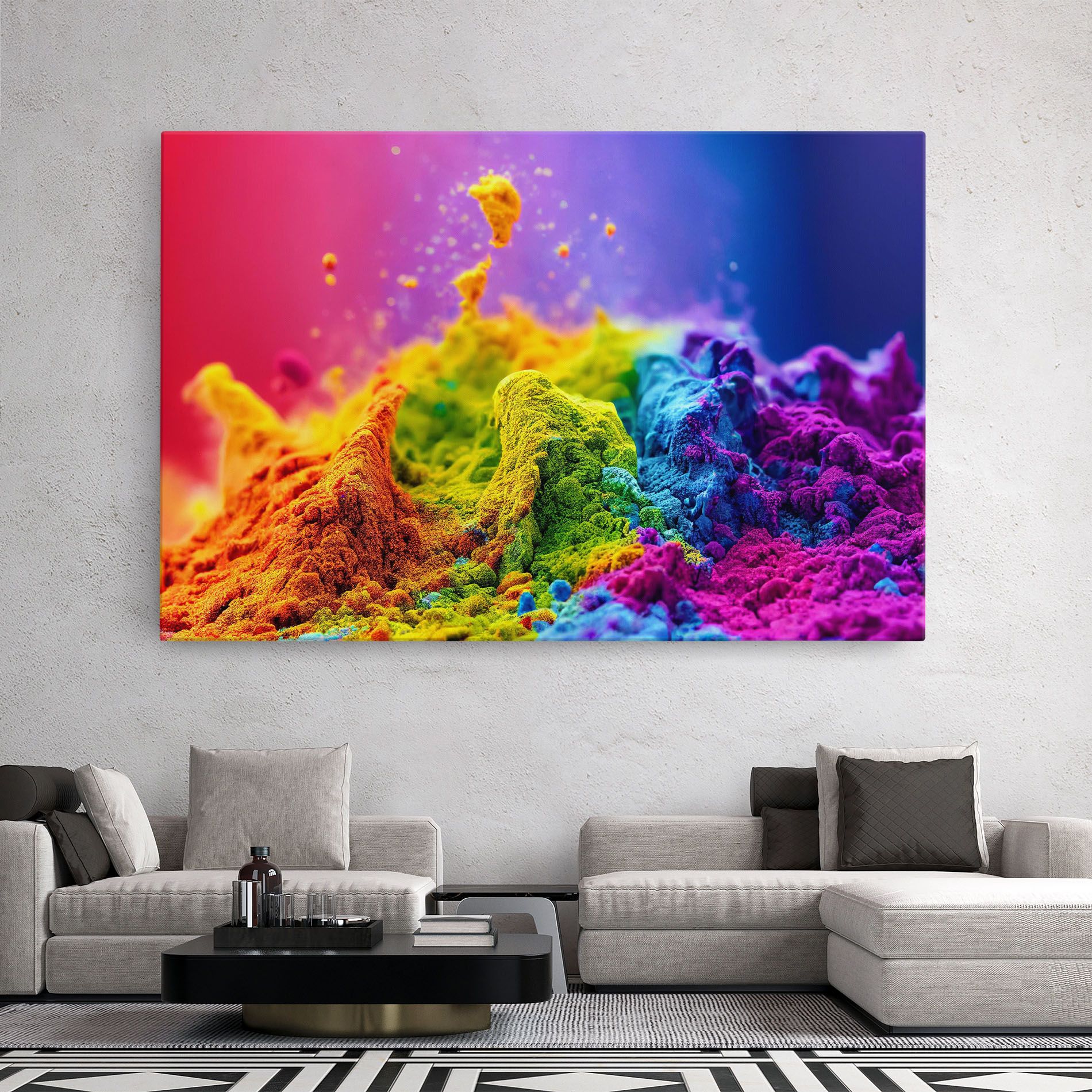 Color Powder Explosion mockup 2