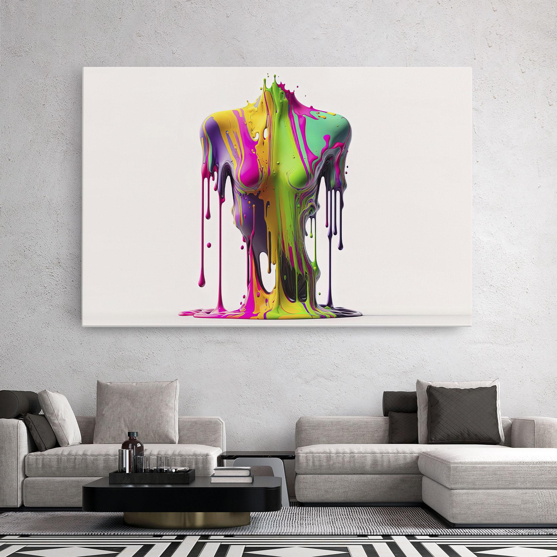 Tablou Canvas Colorful Body mockup 2