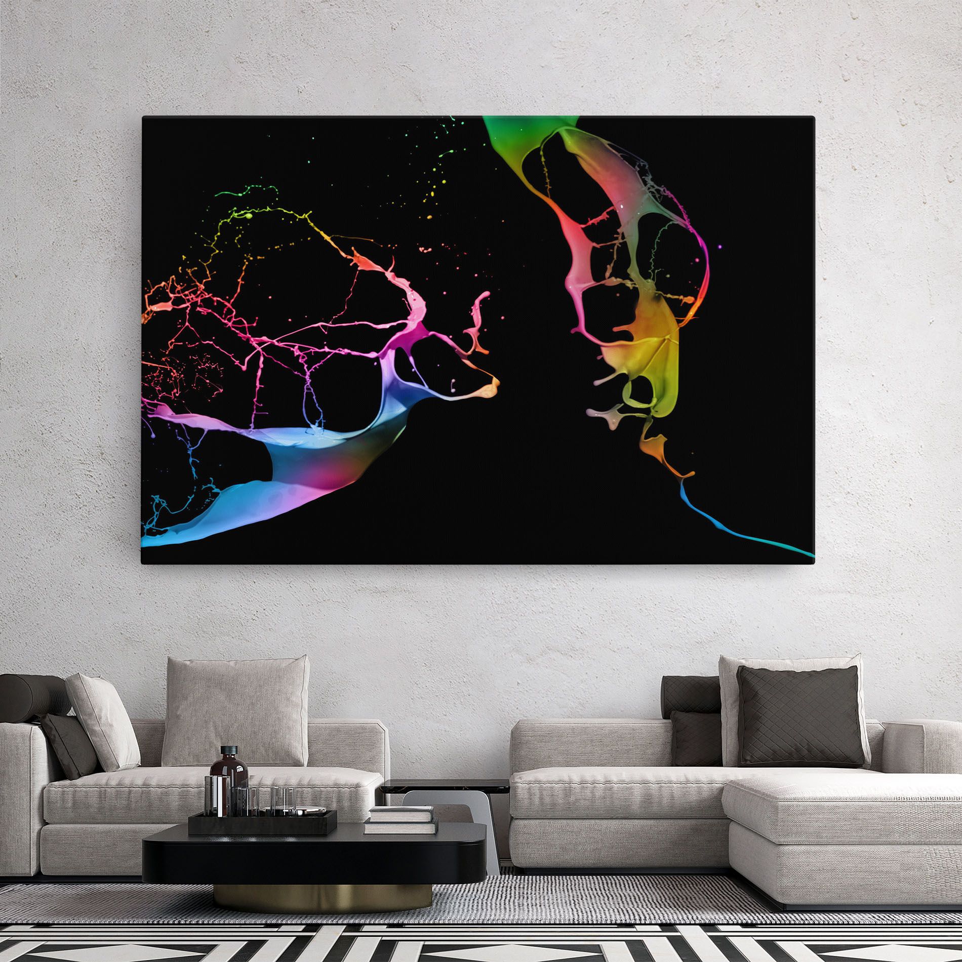 Paint Splashes mockup 2