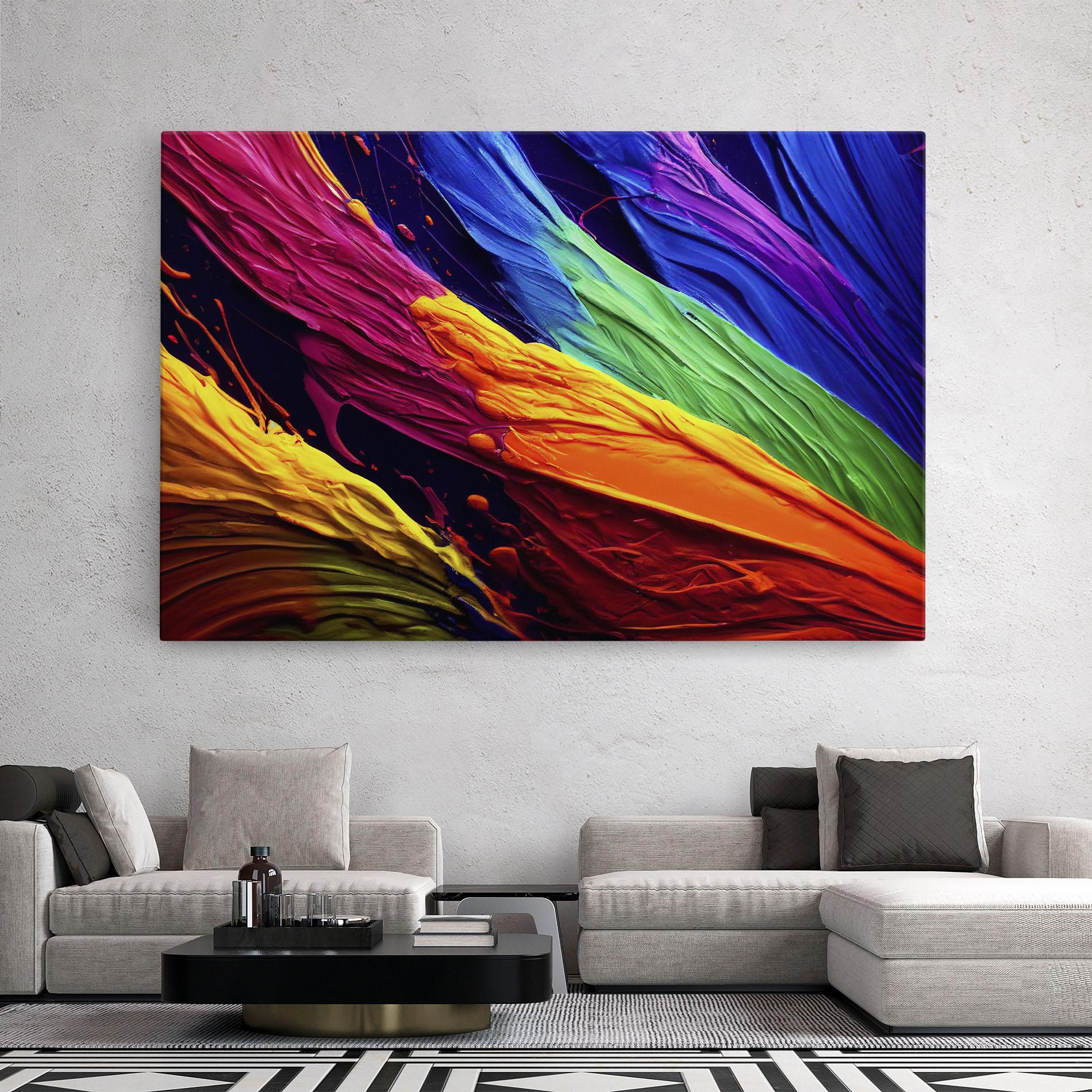 Tablou Canvas Powder Explosion mockup 2