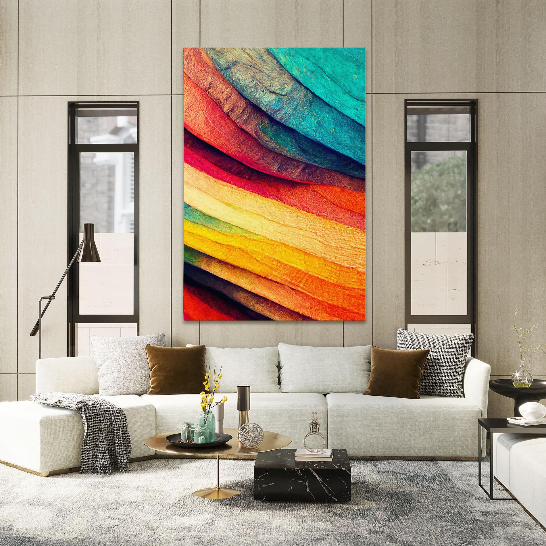 Tablou Canvas Autumn Abstract Color mockup 2