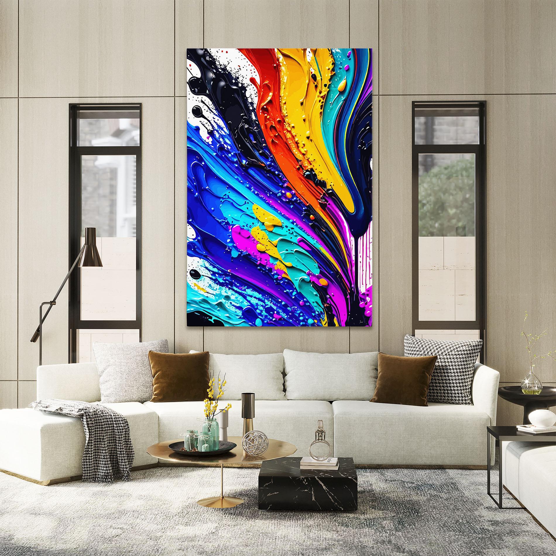 Tablou Canvas Beautiful Splash mockup 2