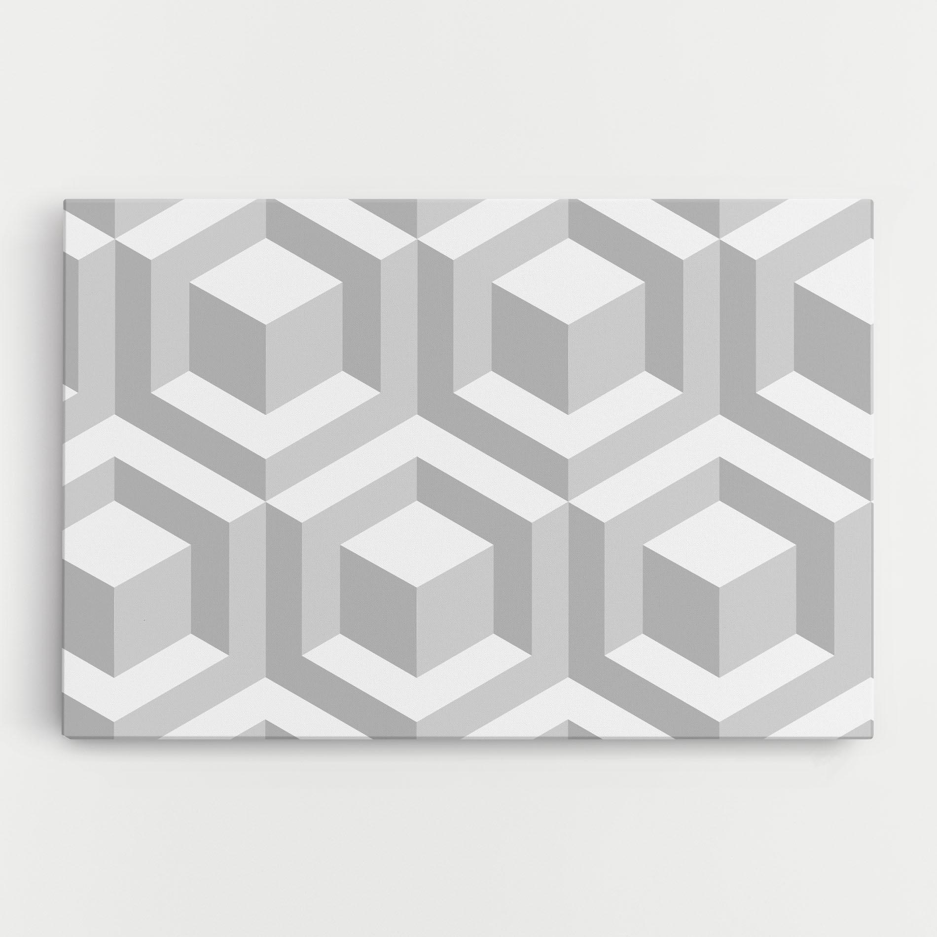 Tablou Canvas 3d Square mockup 0