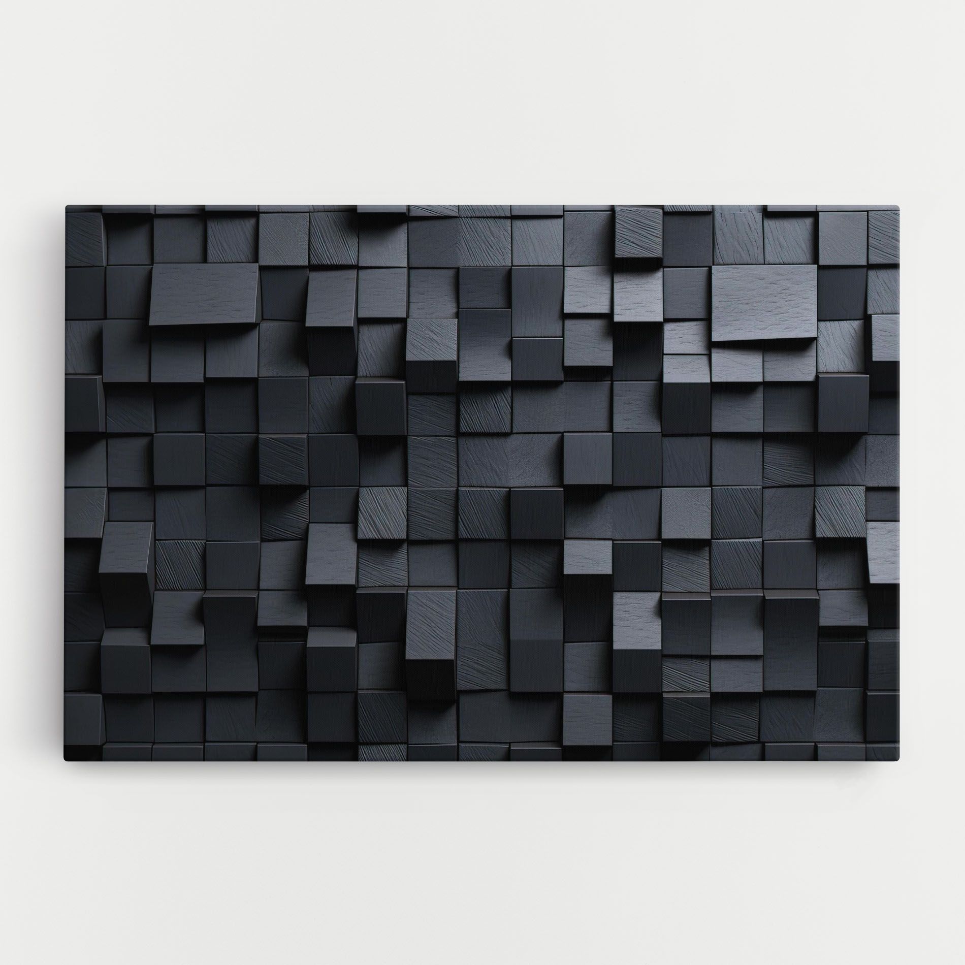 Black Square Pattern mockup 0