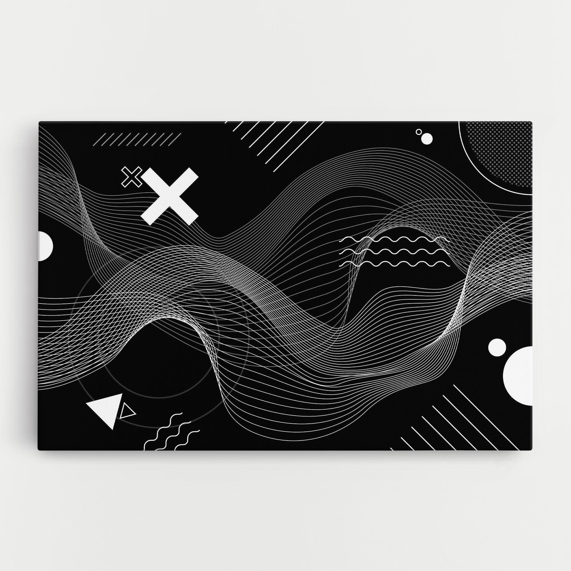 Tablou Canvas Geometric Lines mockup 0