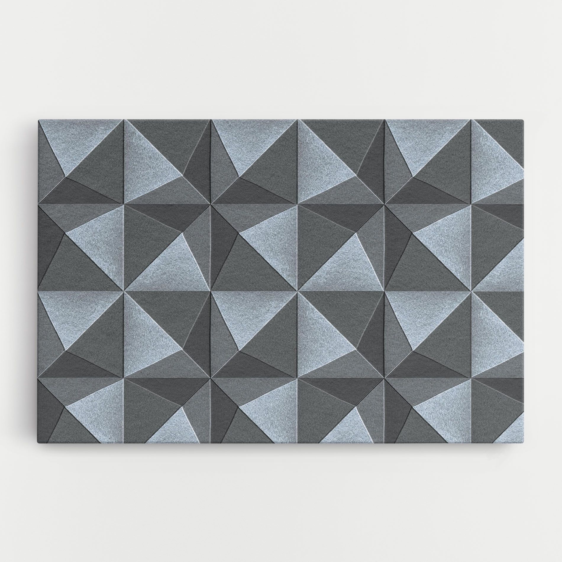 Grey Triangle Square mockup 0