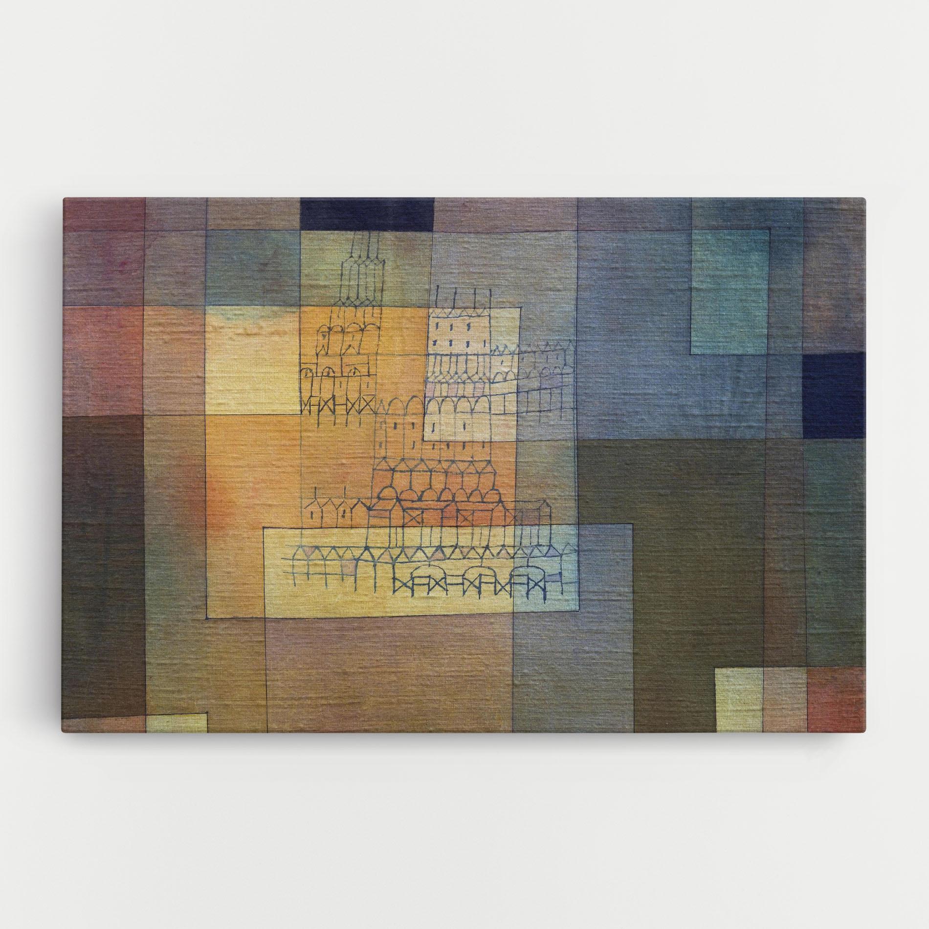 Tablou Canvas Water Color Square mockup 0