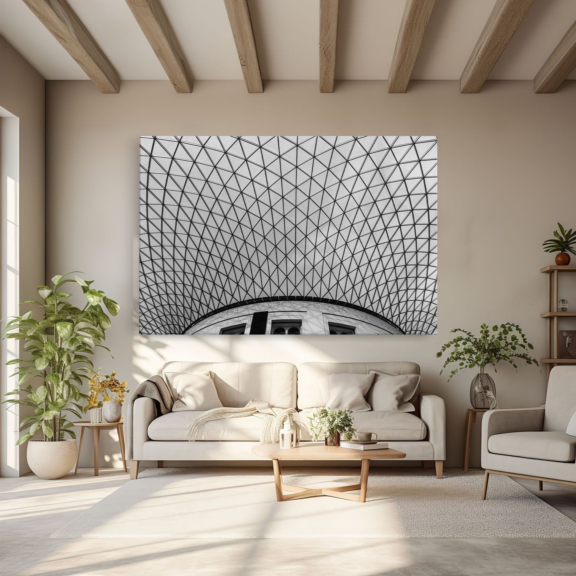 Triangle Ceiling mockup 6