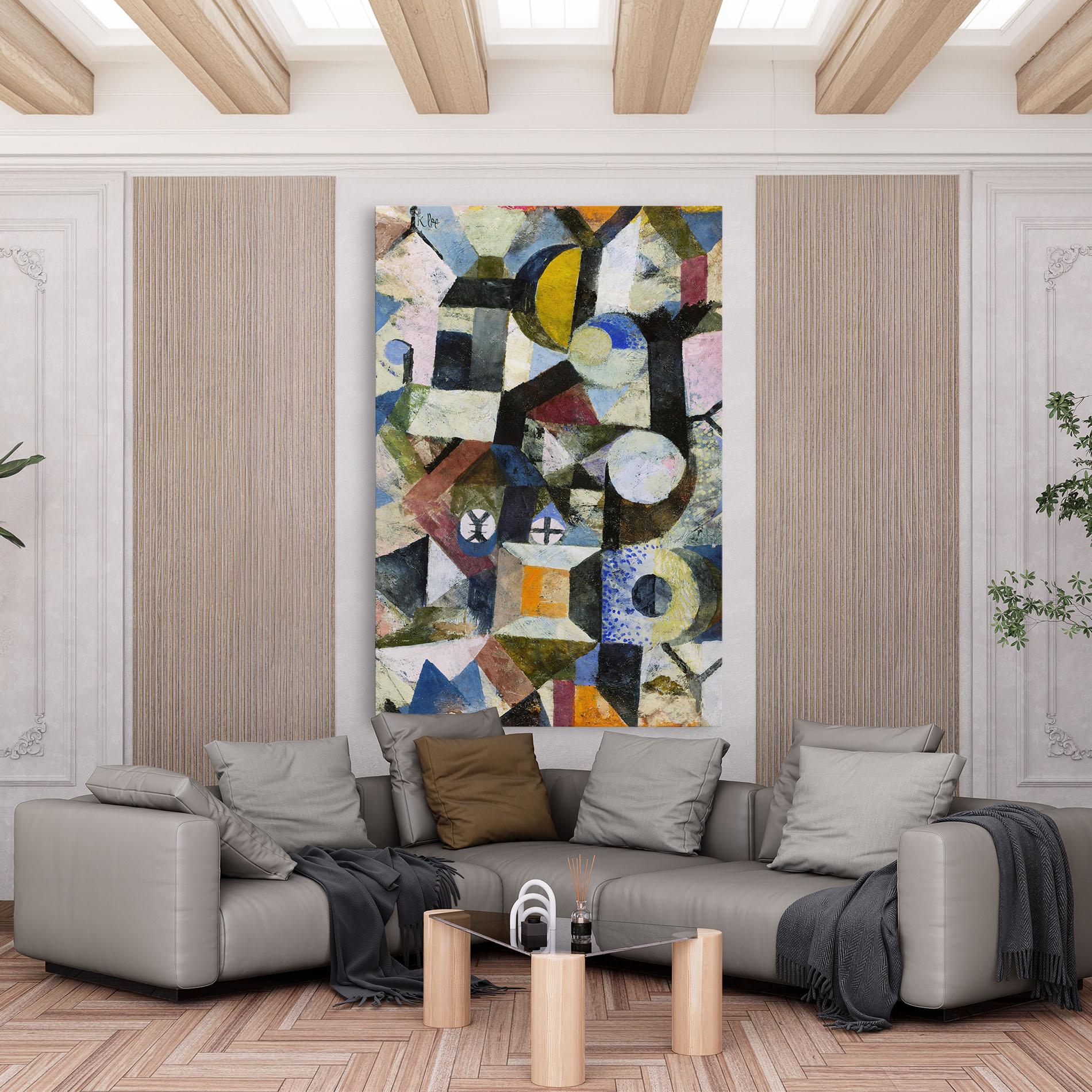 Tablou Canvas Abstract Geometric mockup 6