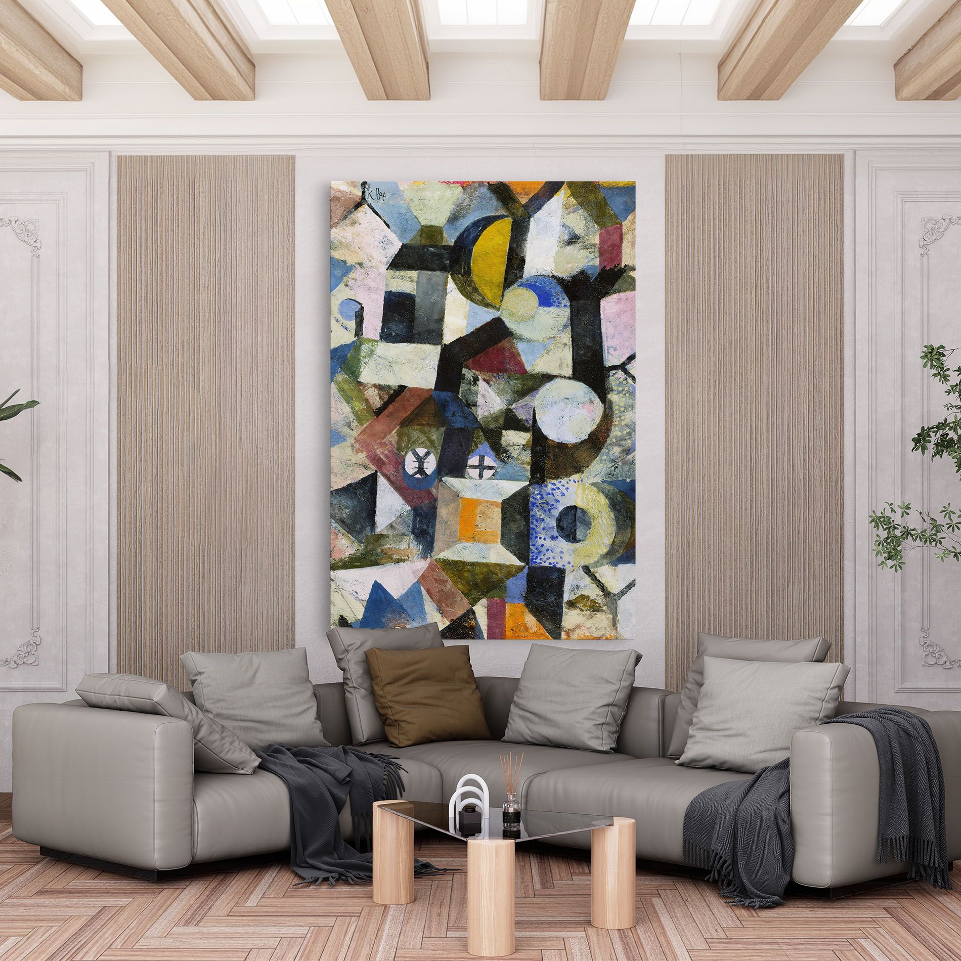 Abstract Geometric mockup 6