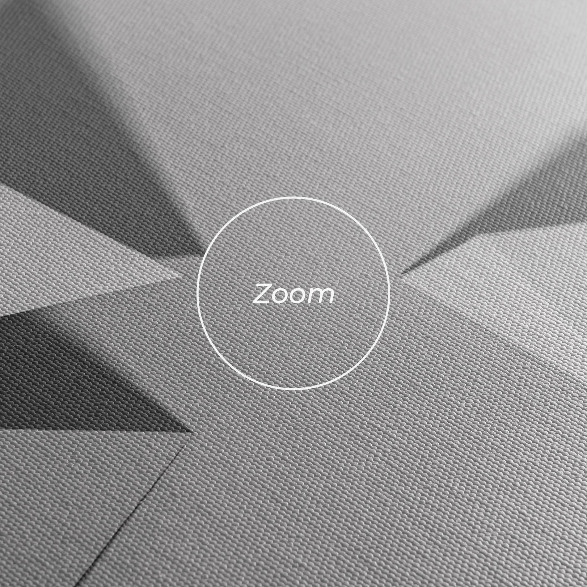 Tablou Canvas 3d White Triangle mockup 3