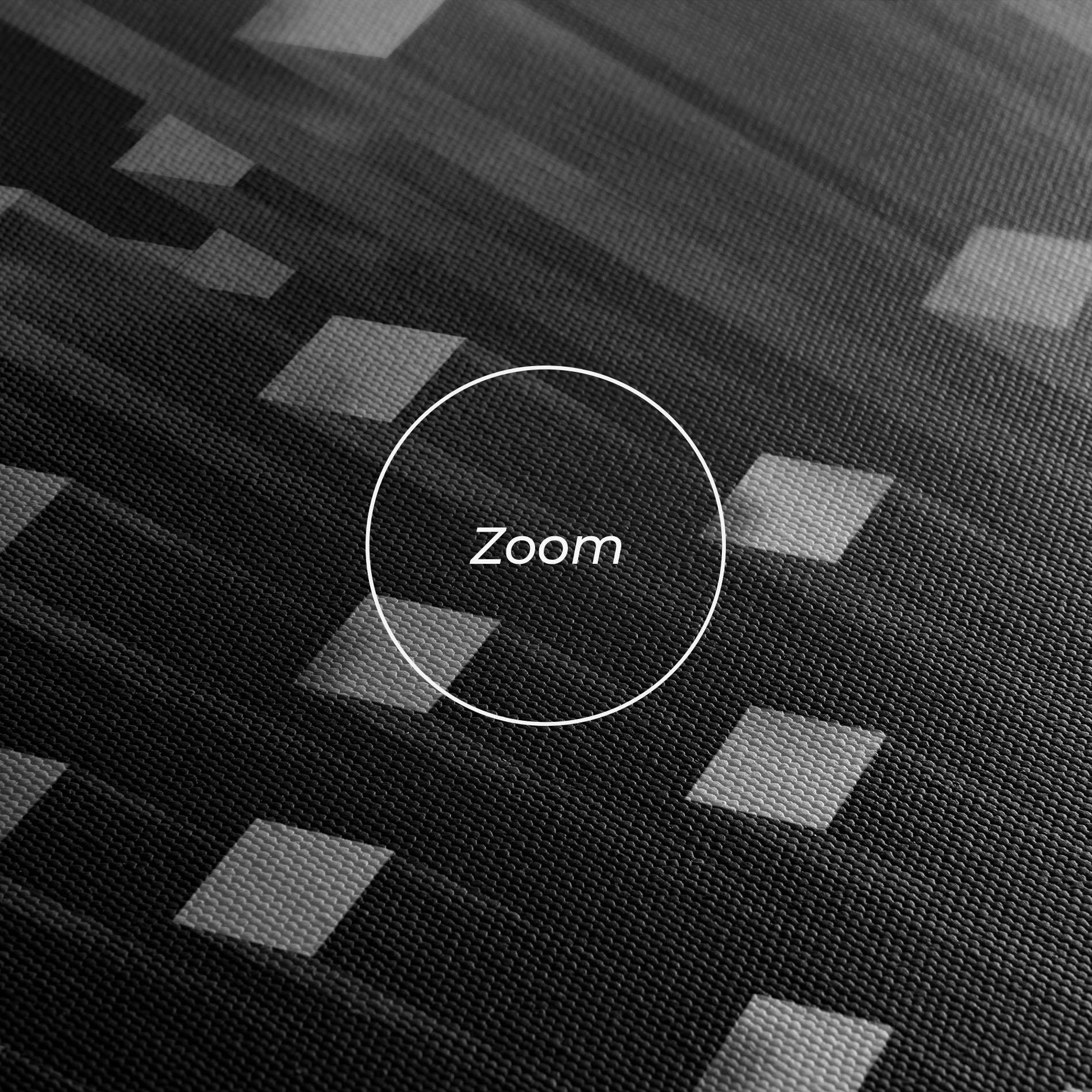 Tablou Canvas Black Block Pattern mockup 3