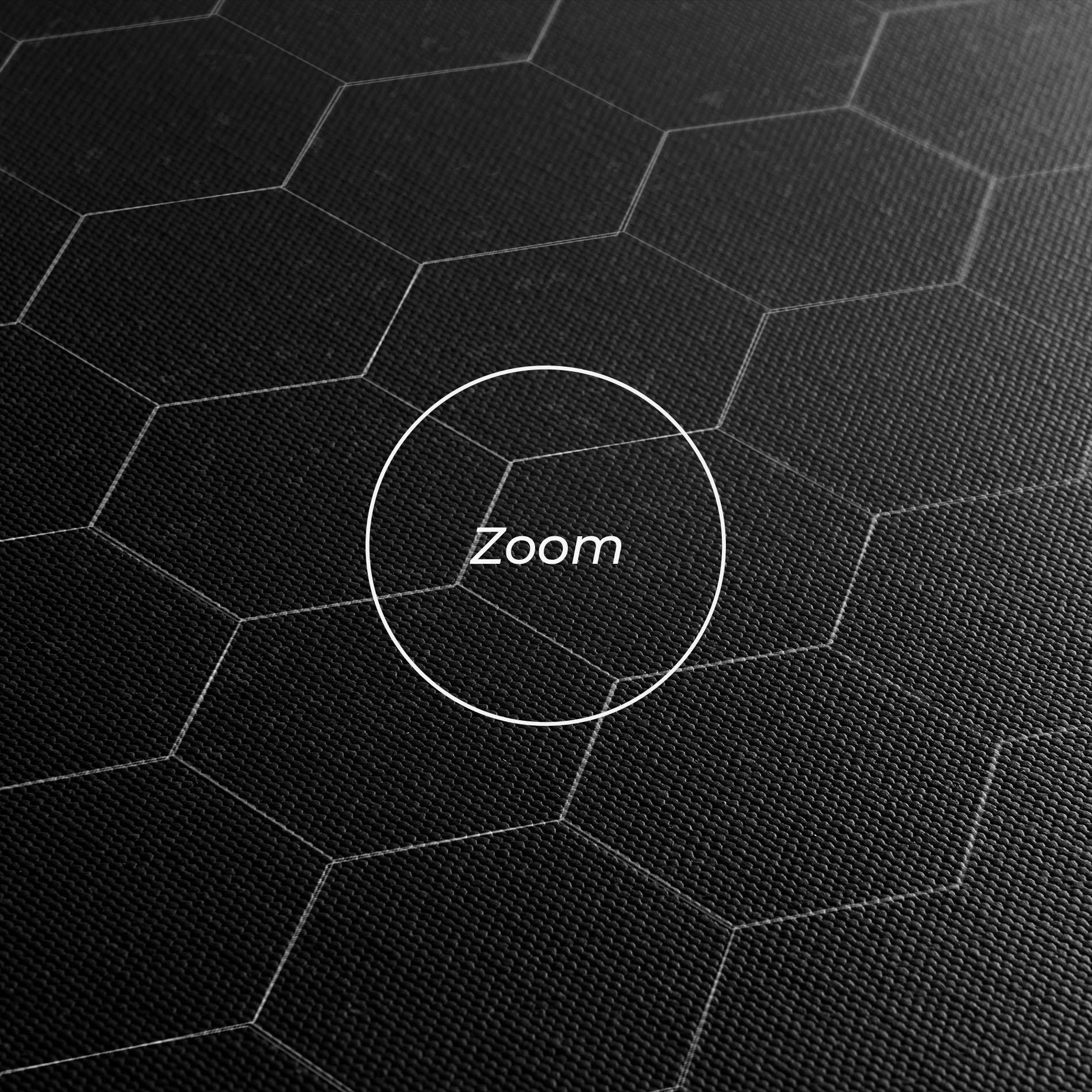 Tablou Canvas Black Hexagon mockup 3