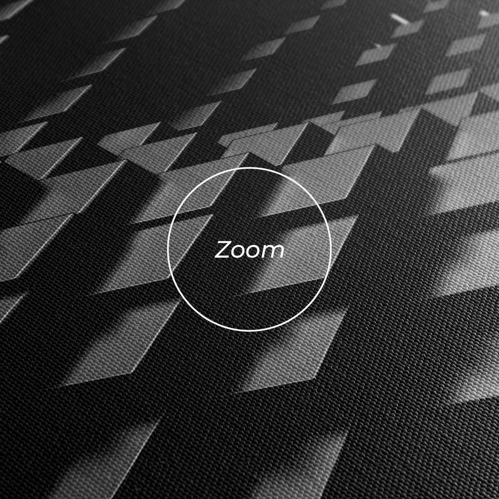 Tablou Canvas Black Square Wave mockup 3