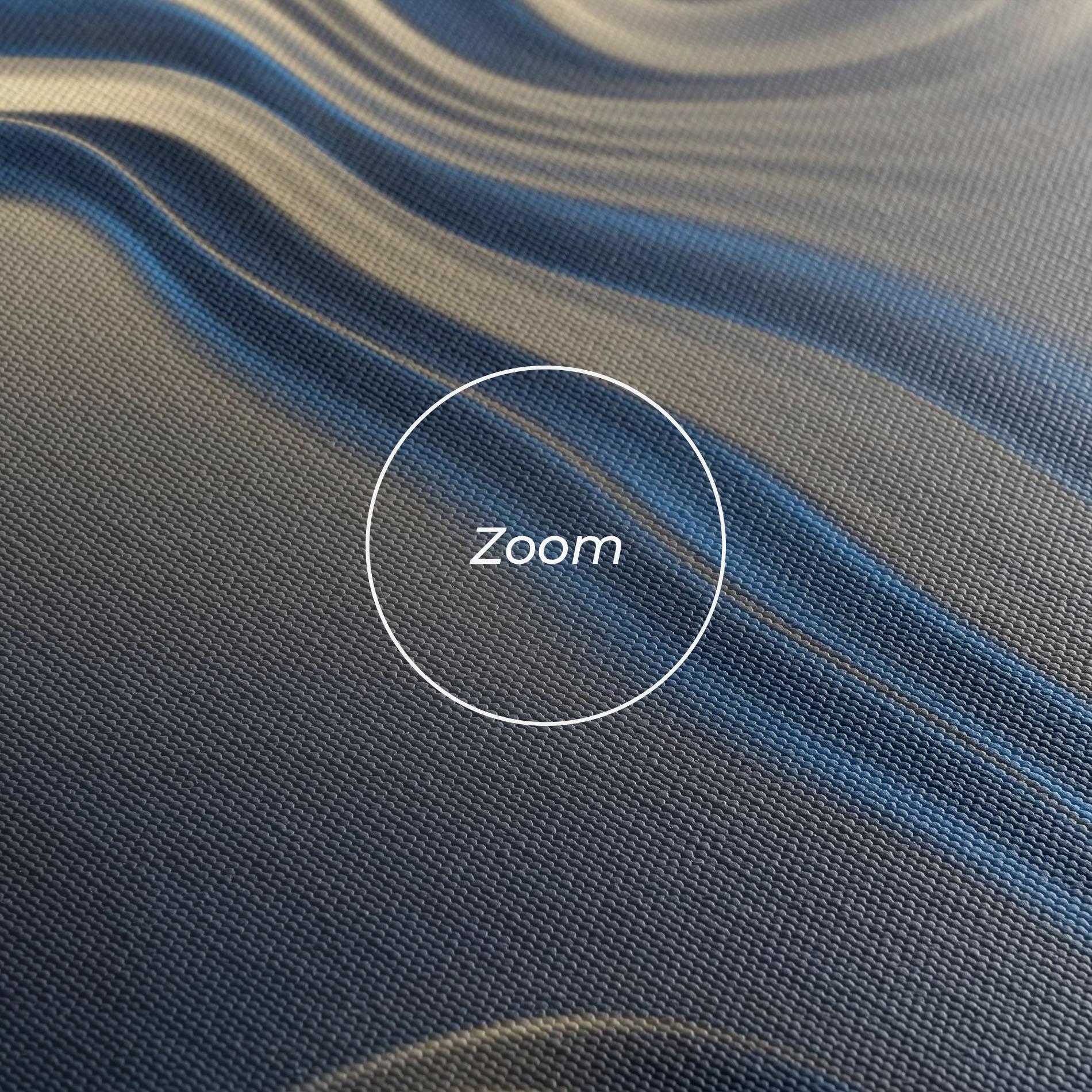 Tablou Canvas Blue Silver Liquid mockup 3