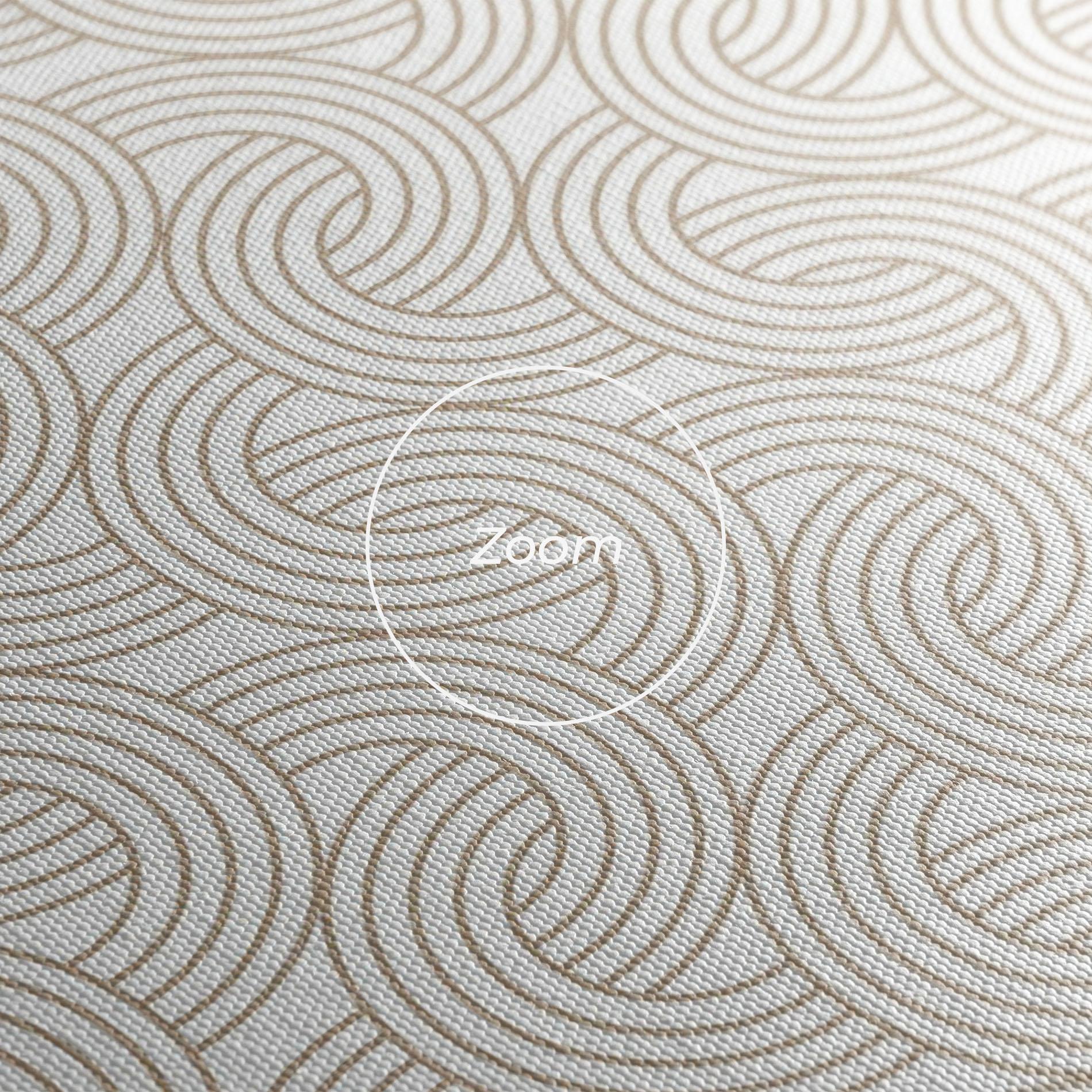 Tablou Canvas Cream Lines mockup 3
