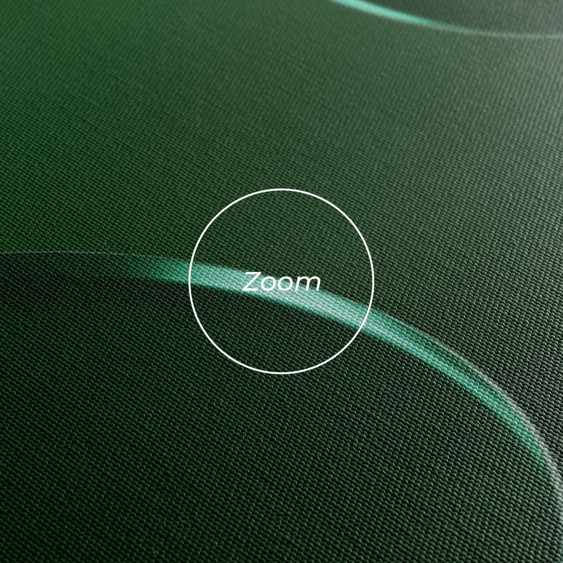 Tablou Canvas Green Circle Floating mockup 3