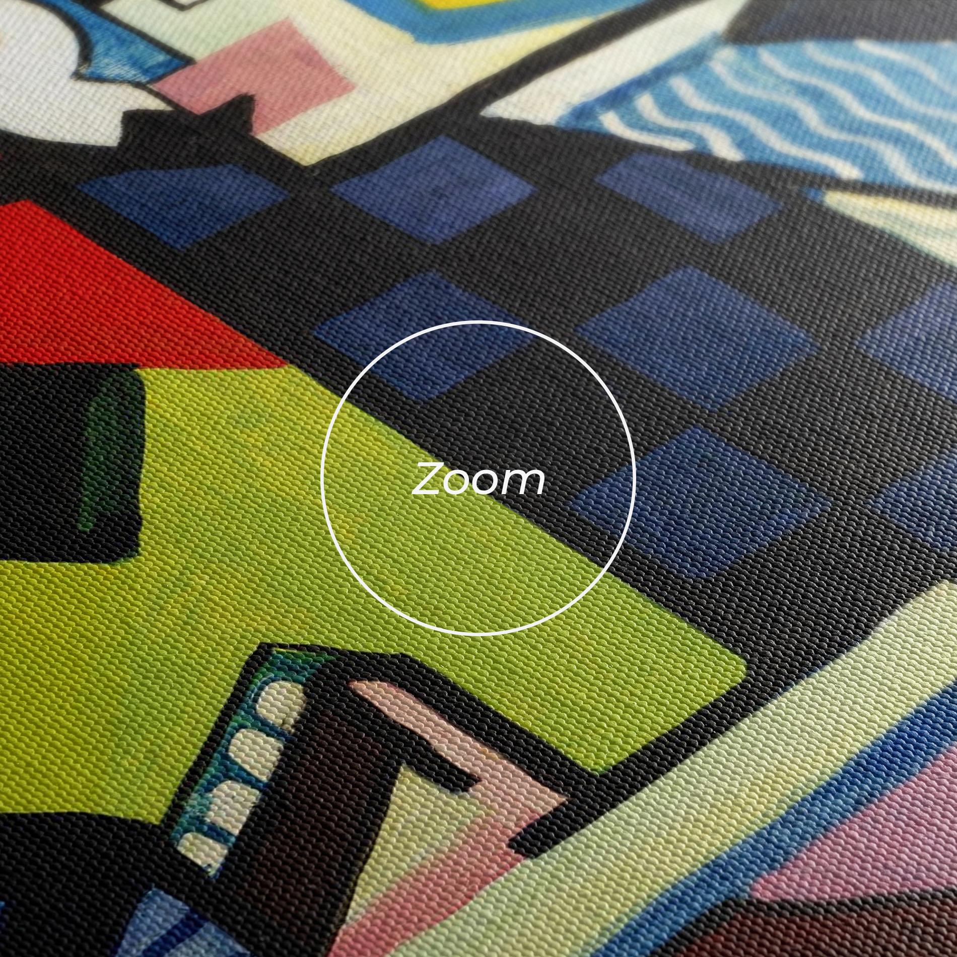 Tablou Canvas Mix Color Shapes mockup 3