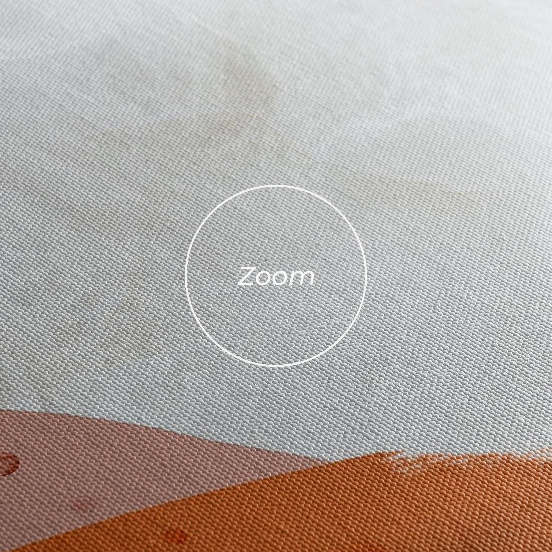Tablou Canvas Orange Yellow Line mockup 3