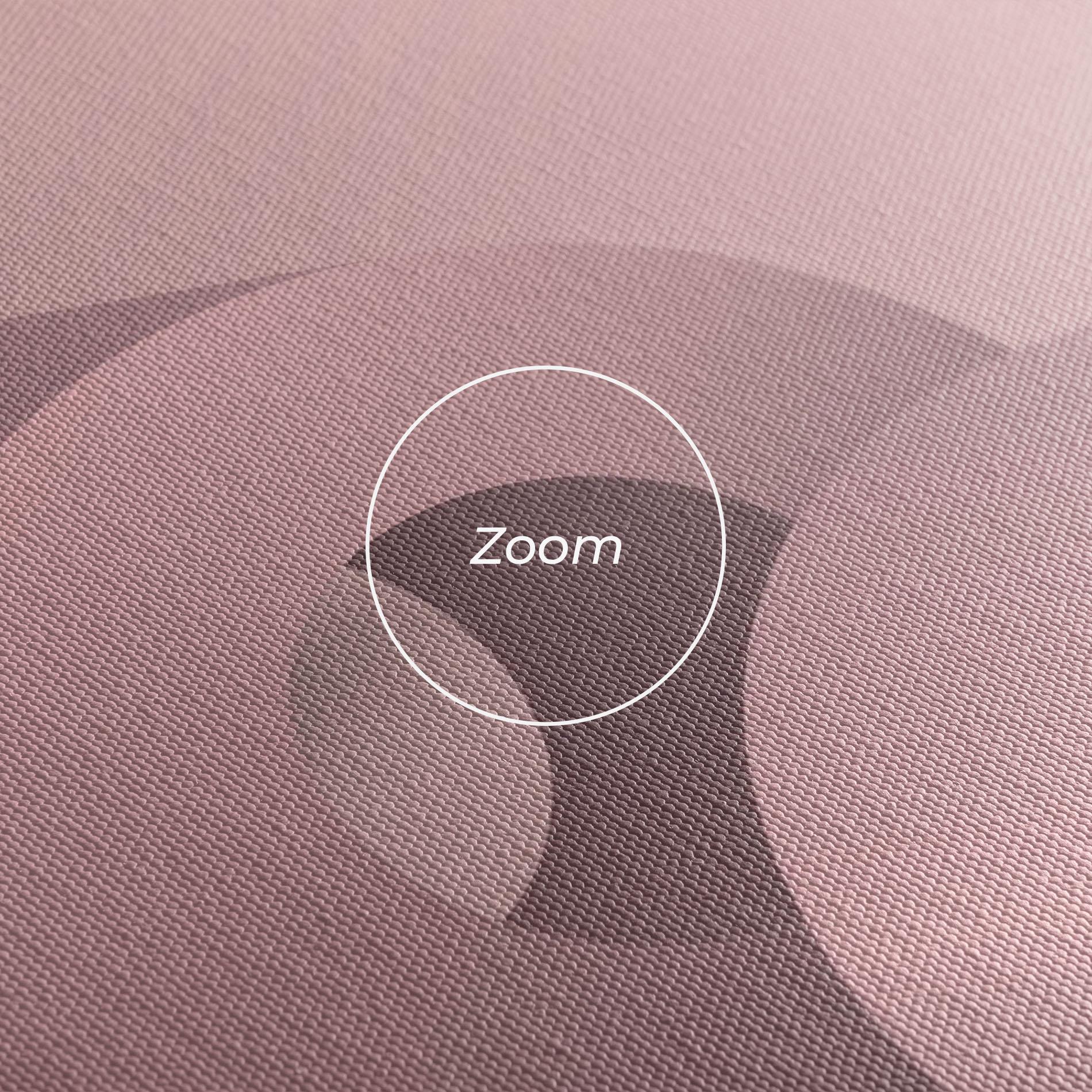 Tablou Canvas Pink Circle mockup 3