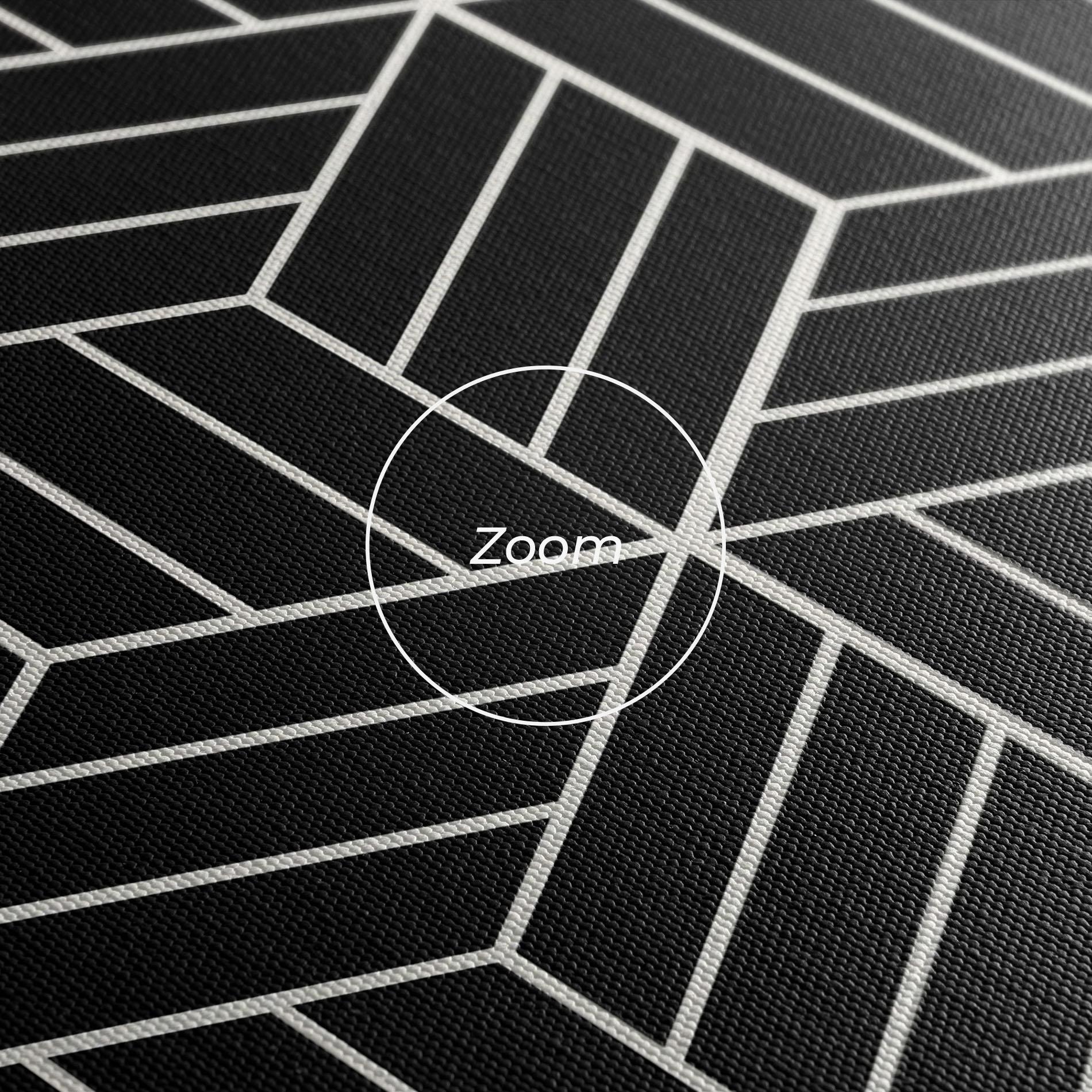 Tablou Canvas White Square mockup 3