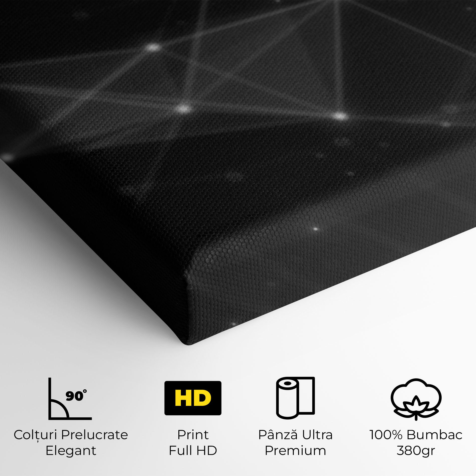 Tablou Canvas Connecting Lines mockup 4