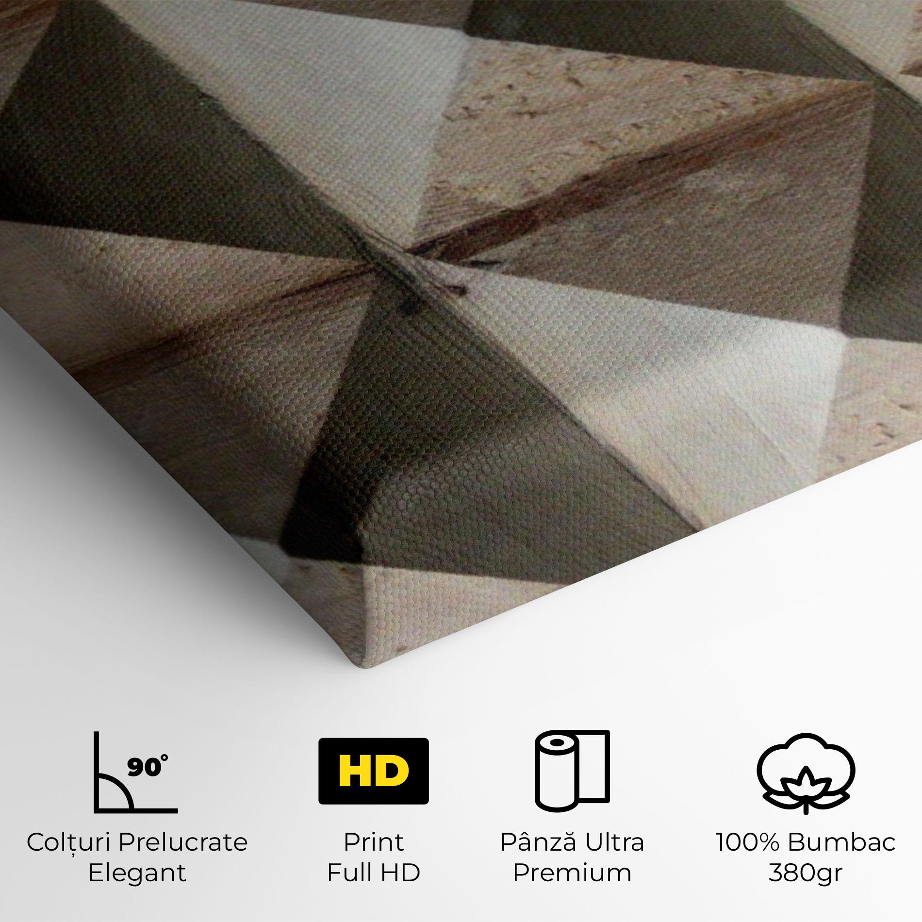 Tablou Canvas Cream Pyramid mockup 4