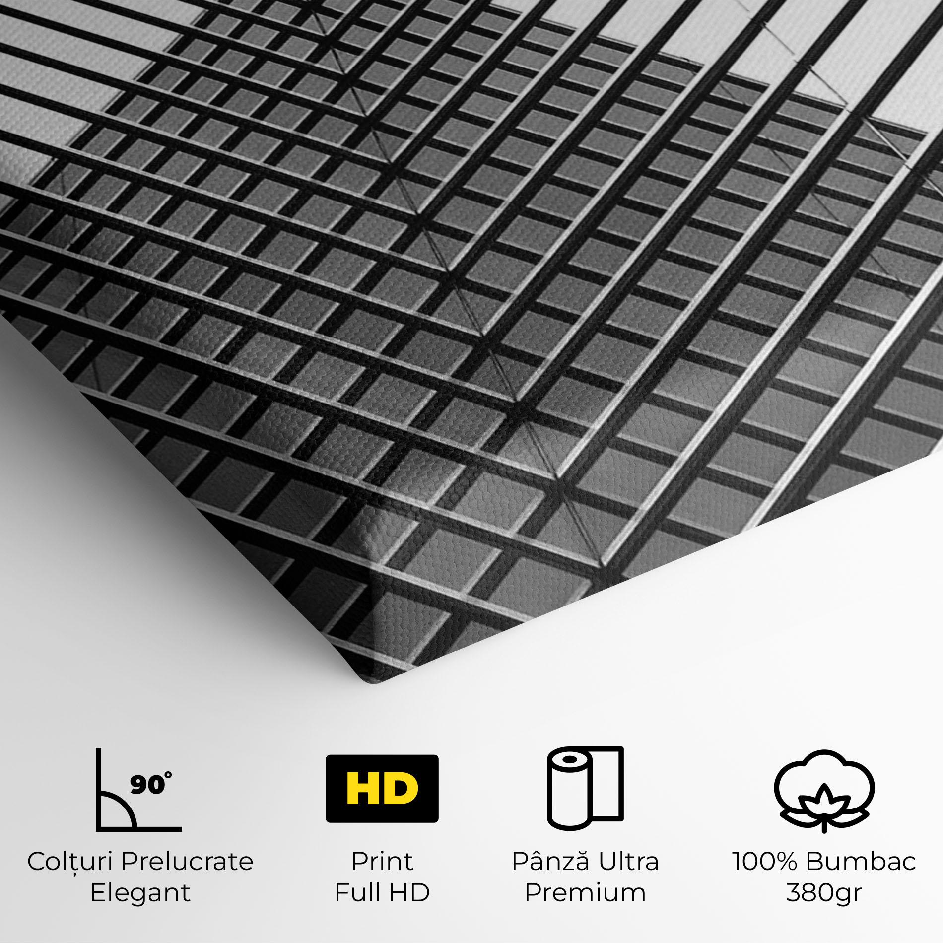 Tablou Canvas Square Building mockup 4