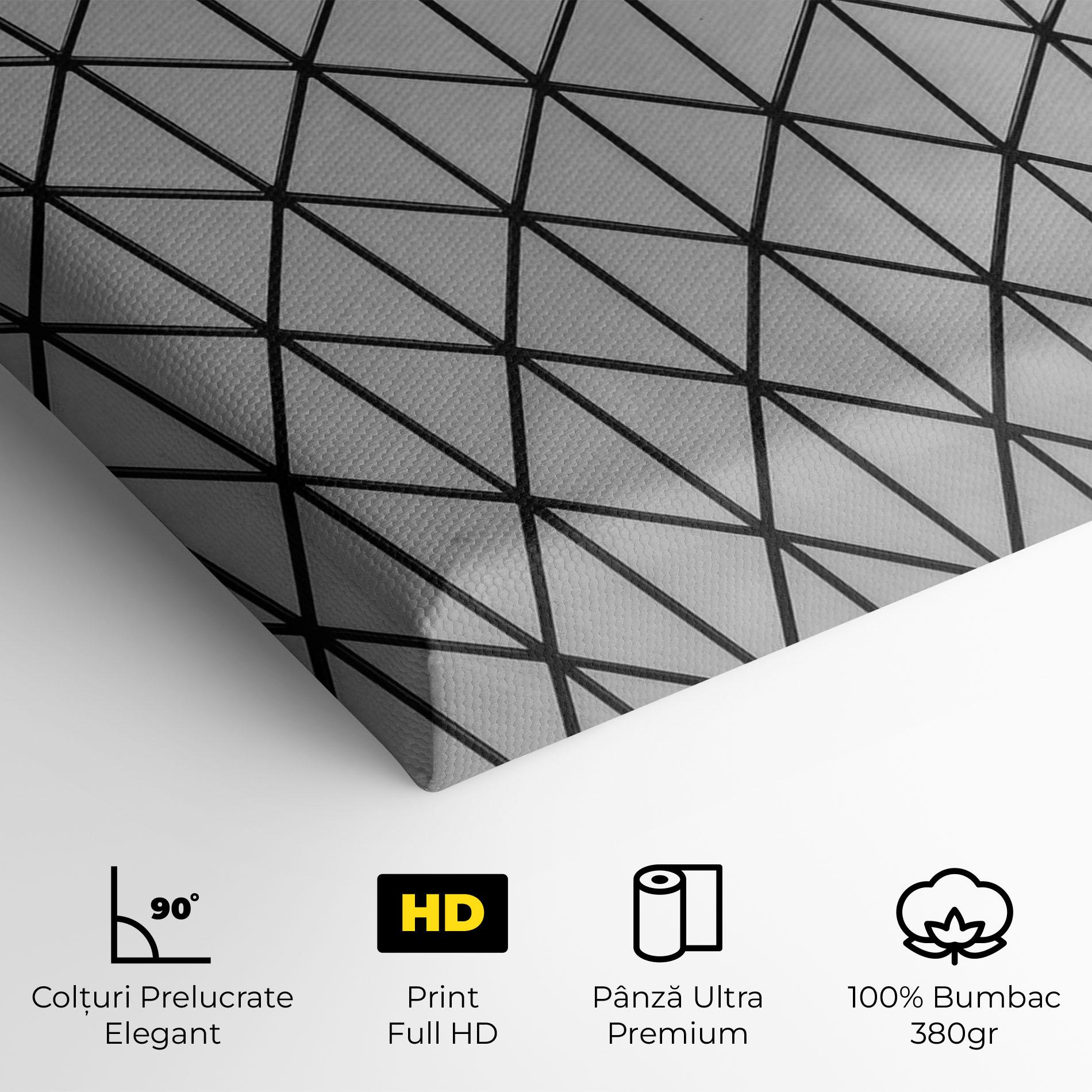 Tablou Canvas Triangle Ceiling mockup 4