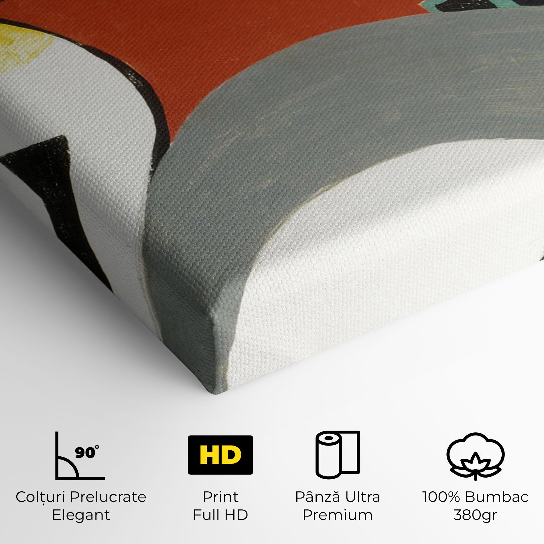 Tablou Canvas Woman Shape Mix mockup 4