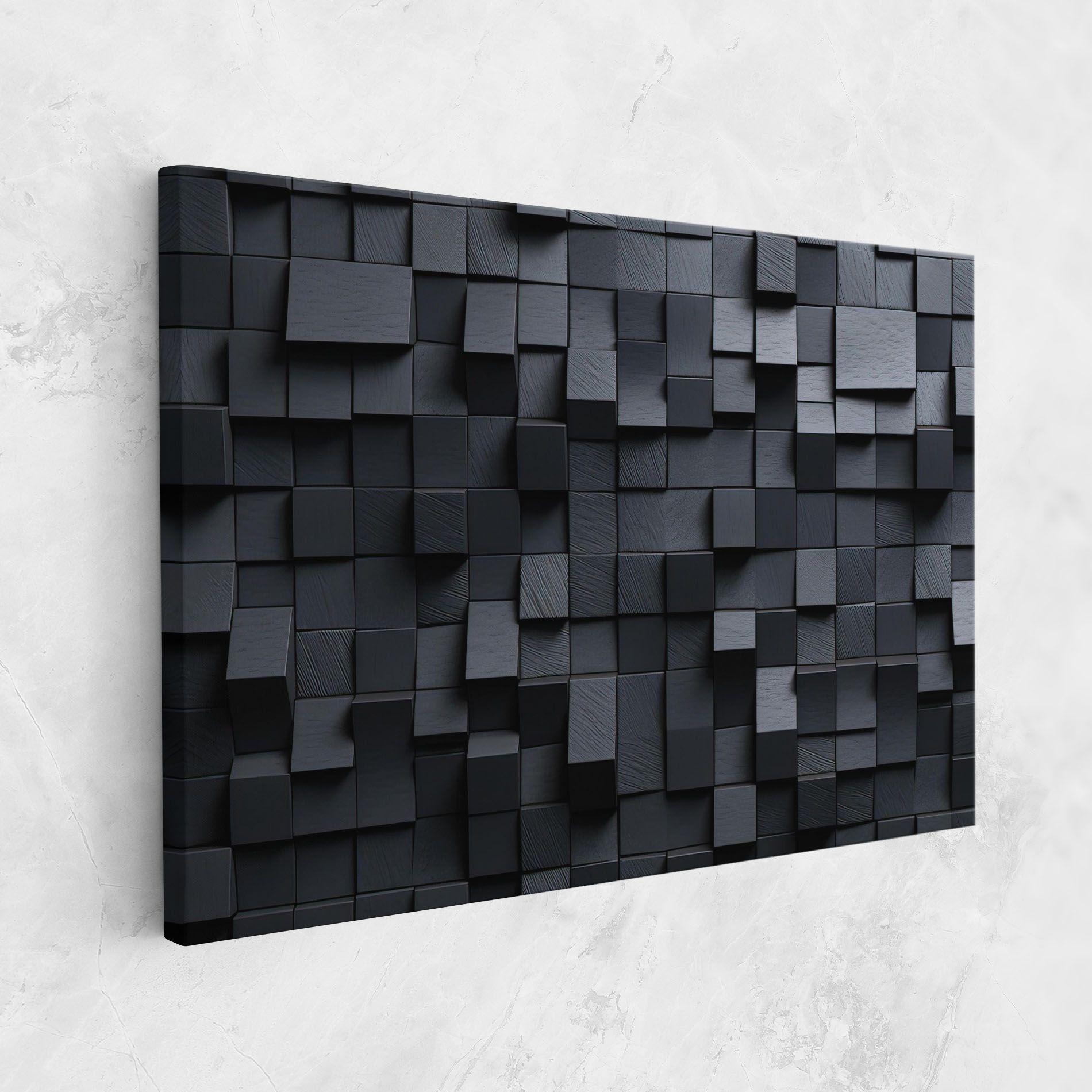 Black Square Pattern mockup 1
