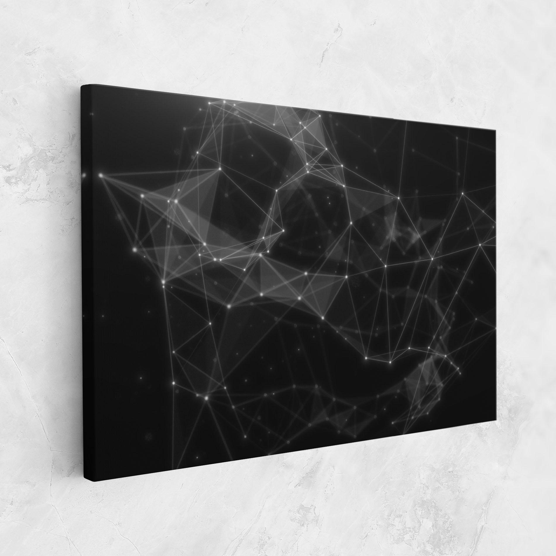 Tablou Canvas Connecting Lines mockup 1