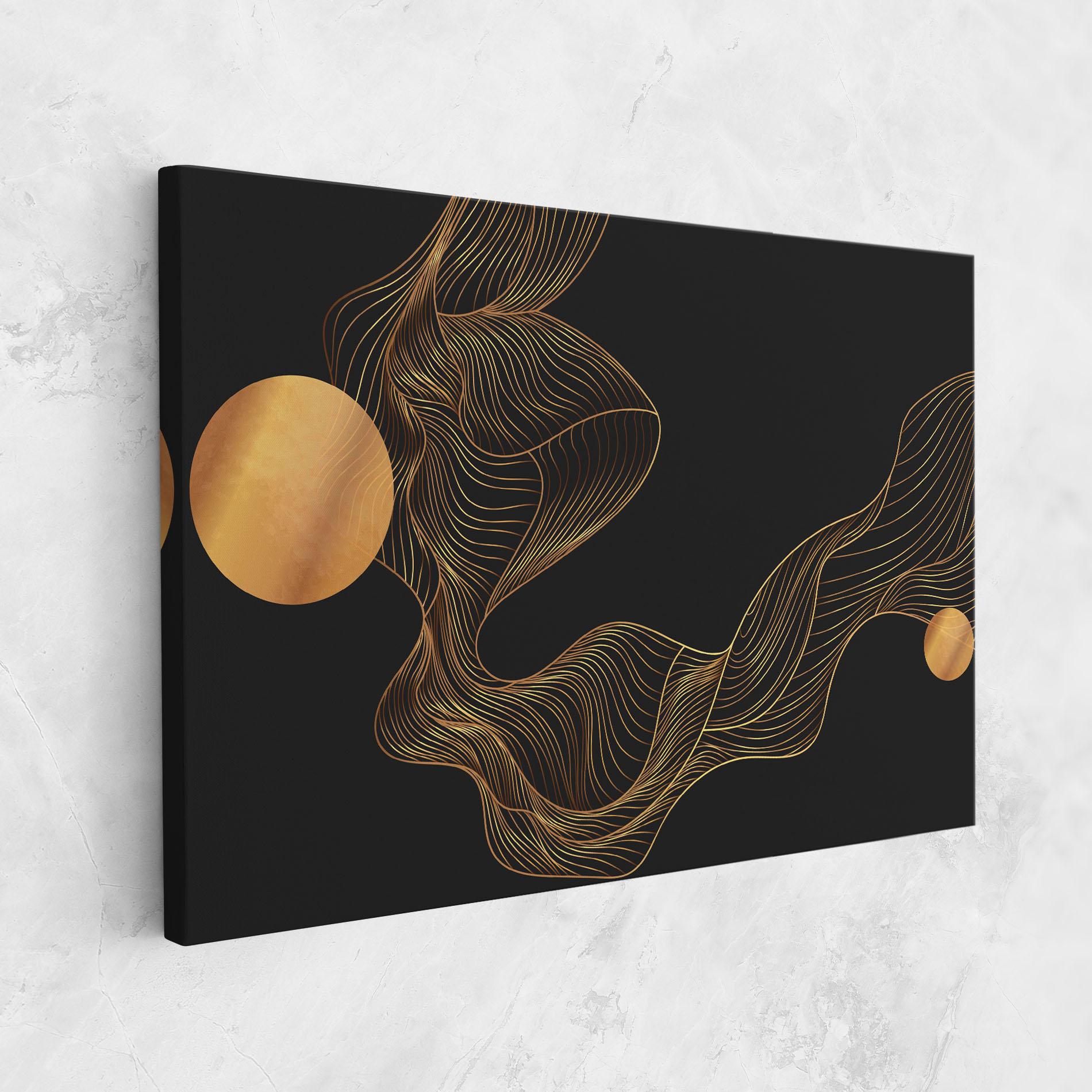 Tablou Canvas Frecventa Abstracta mockup 1