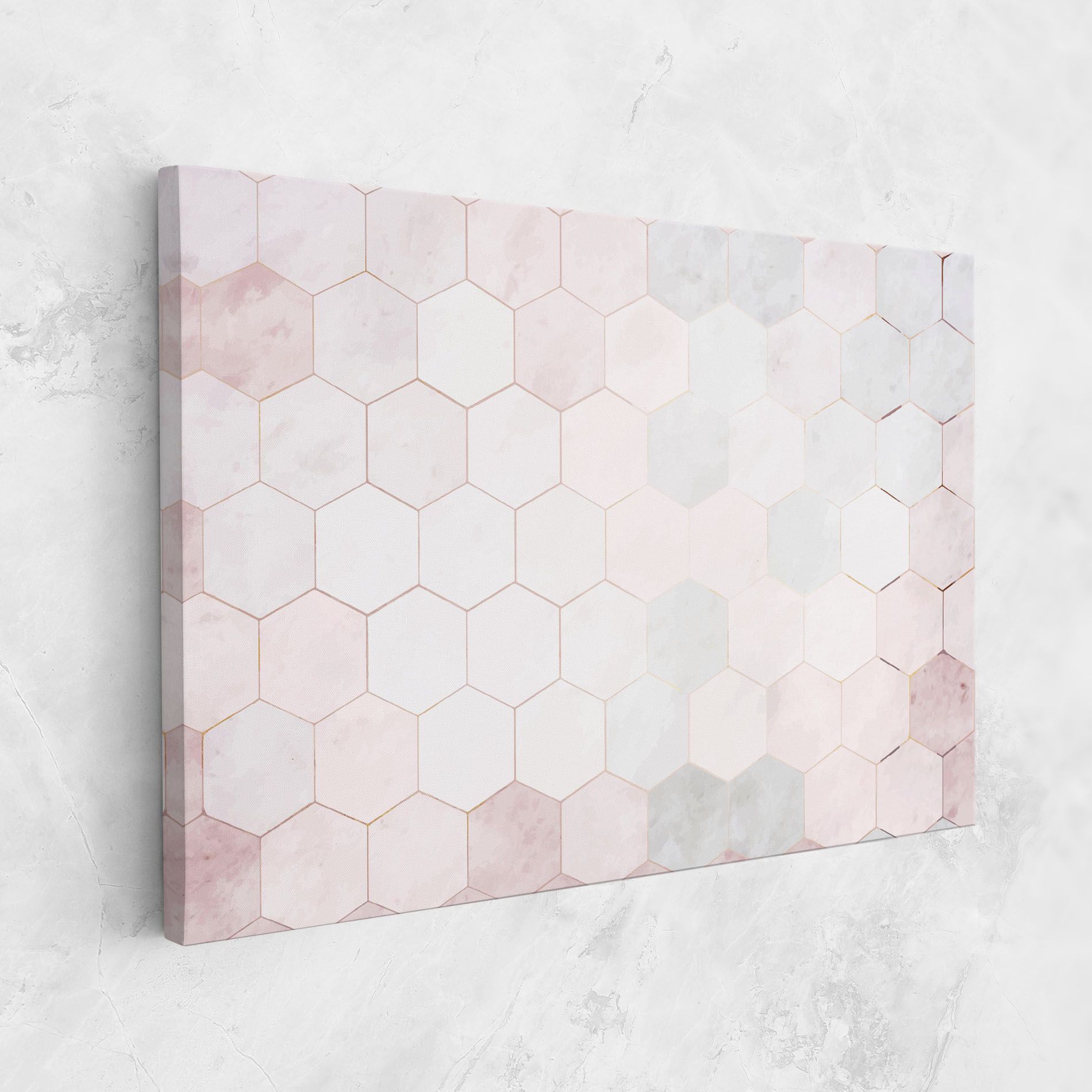 Hexagon Pink mockup 1
