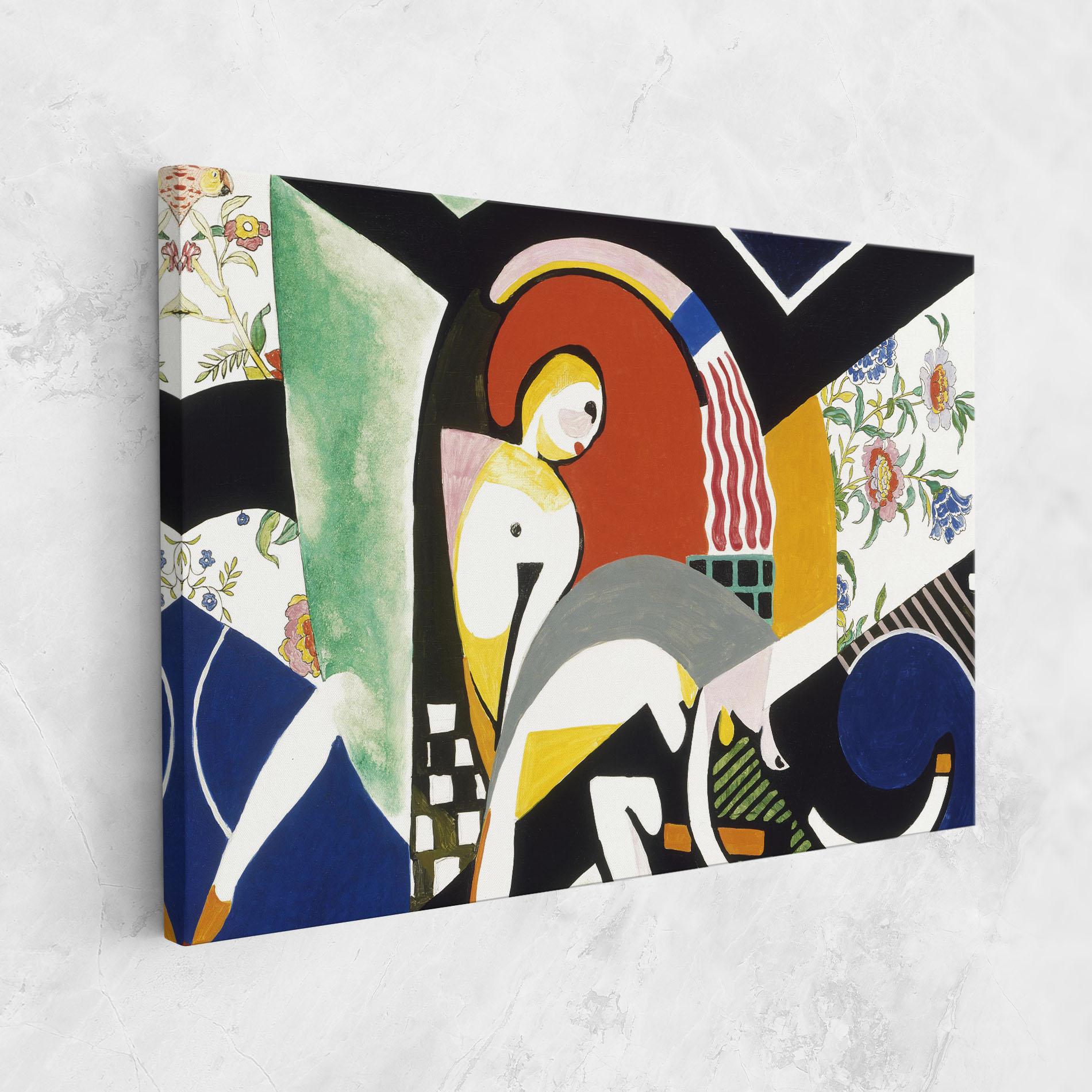 Tablou Canvas Woman Shape Mix mockup 1